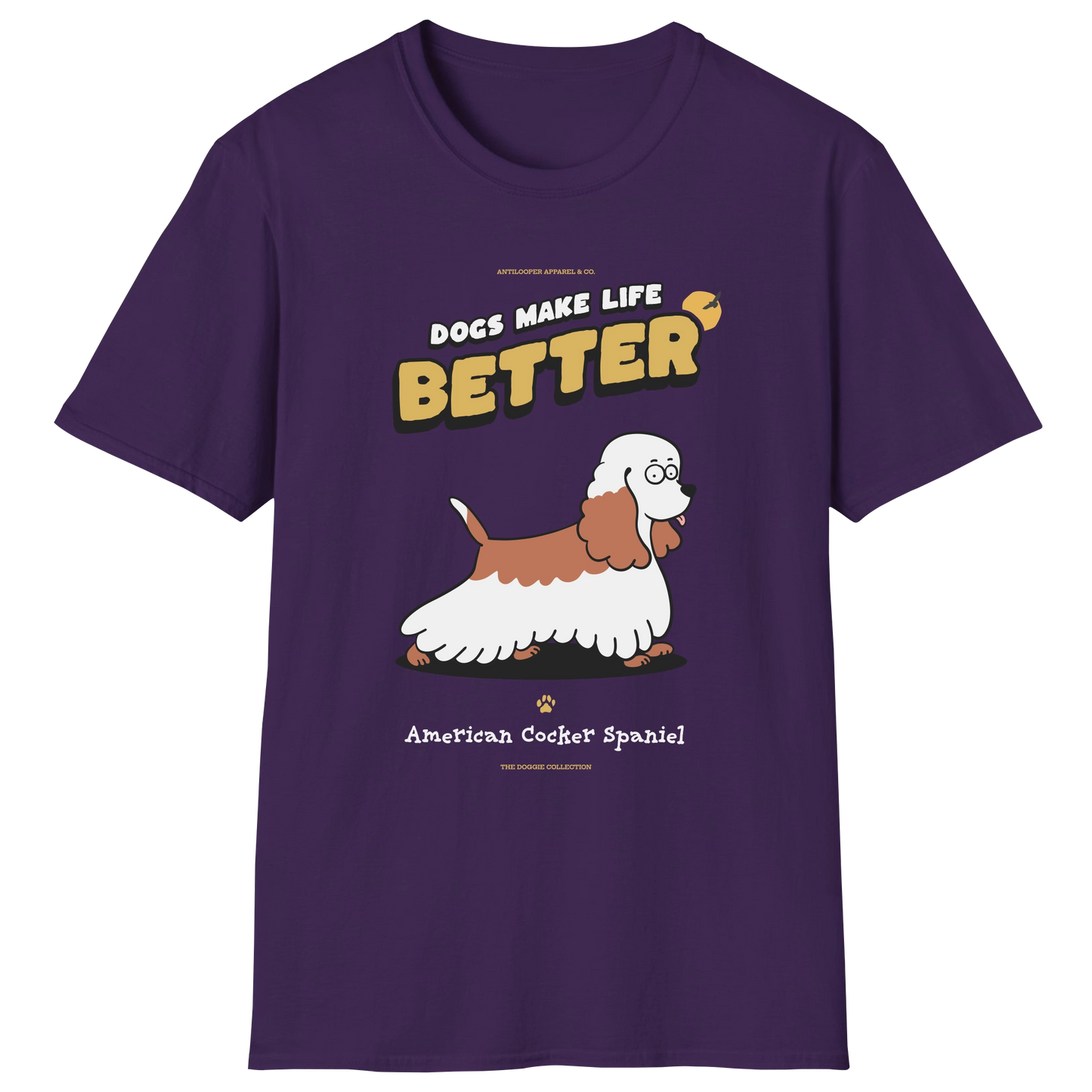 flatlay-doggie-american_cocker_spaniel-t_shirt-purple