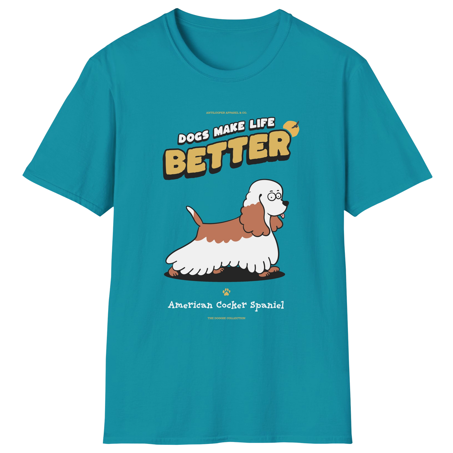 flatlay-doggie-american_cocker_spaniel-t_shirt-tropical_blue