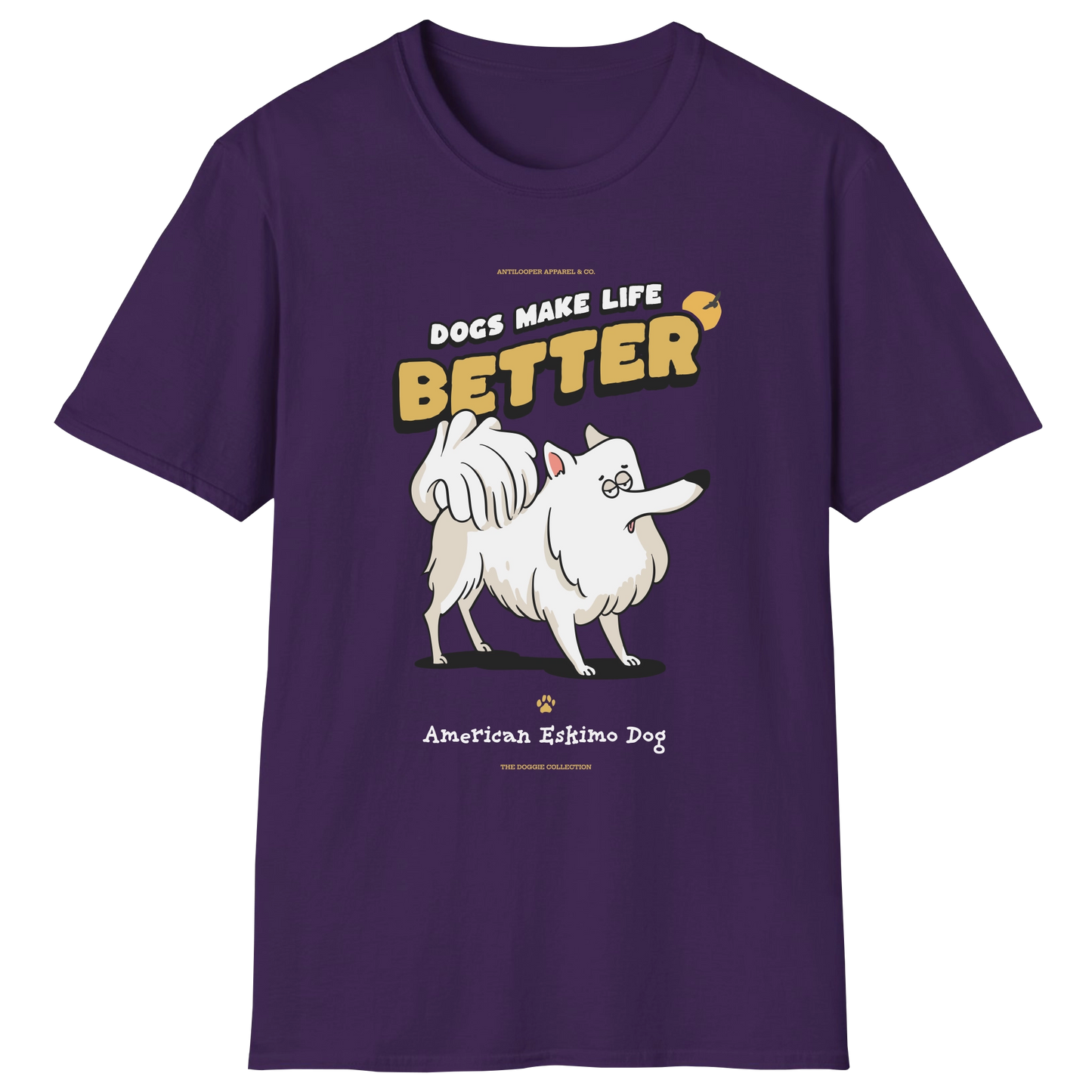 flatlay-doggie-american_eskimo_dog-t_shirt-purple