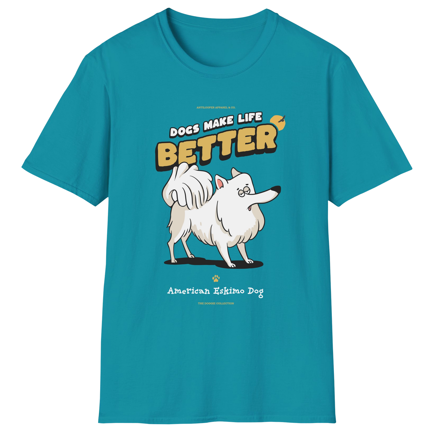 flatlay-doggie-american_eskimo_dog-t_shirt-tropical_blue
