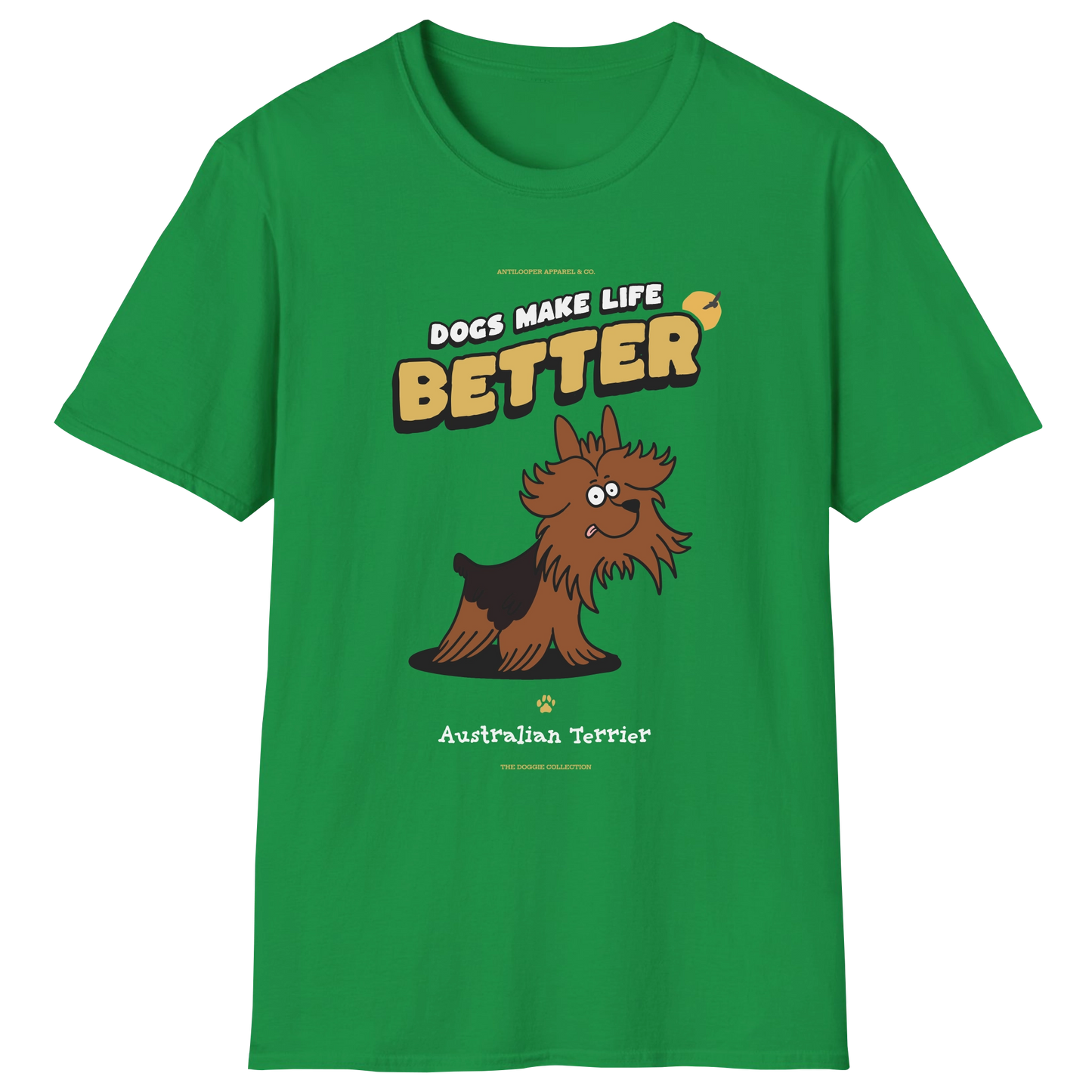 flatlay-doggie-australian_terrier-t_shirt-irish_green