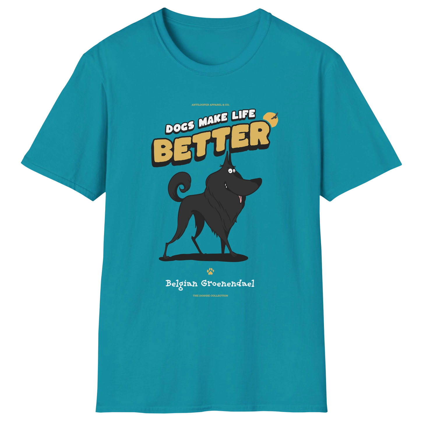 flatlay-doggie-belgian_groenendael-t_shirt-tropical_blue