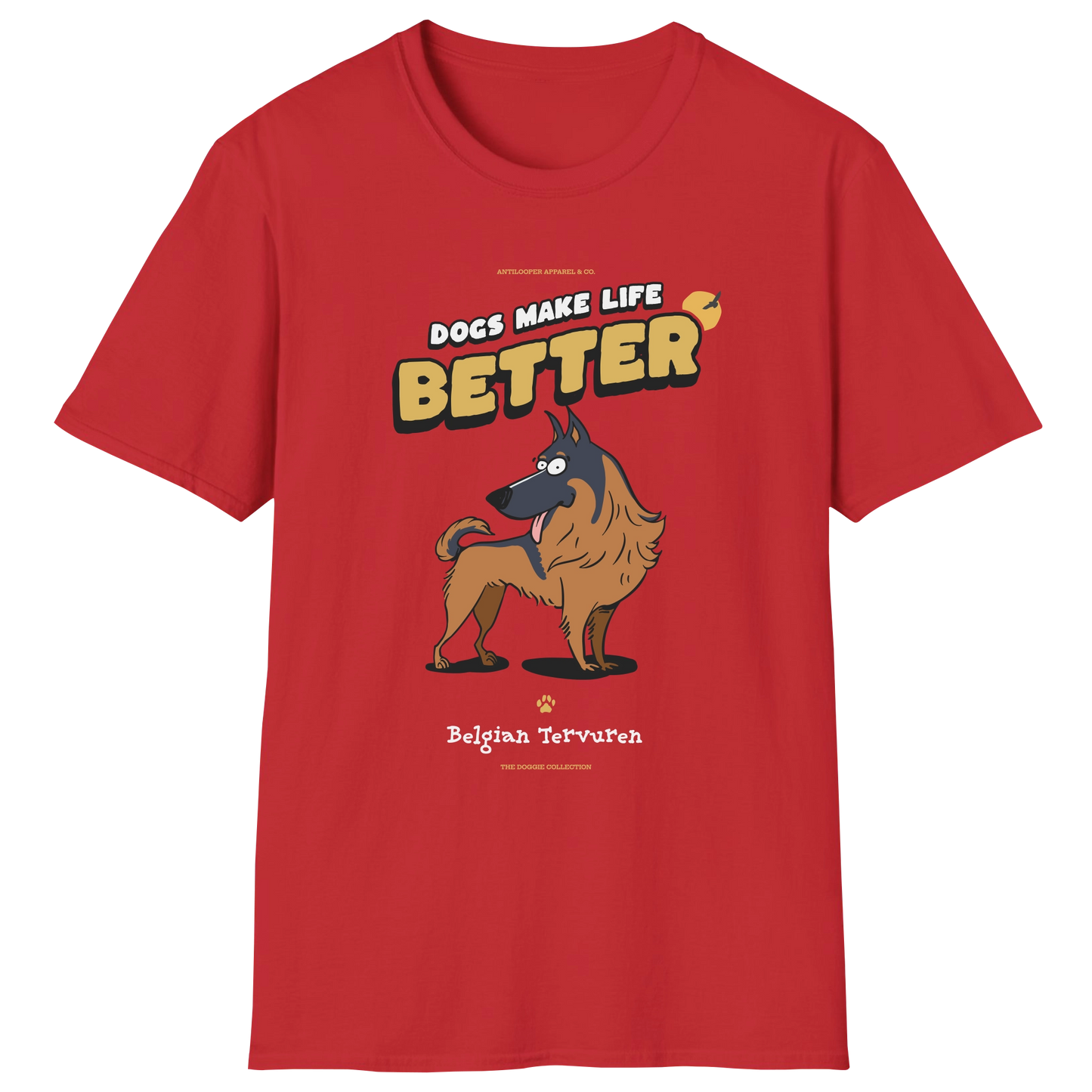 flatlay-doggie-belgian_tervuren-t_shirt-red