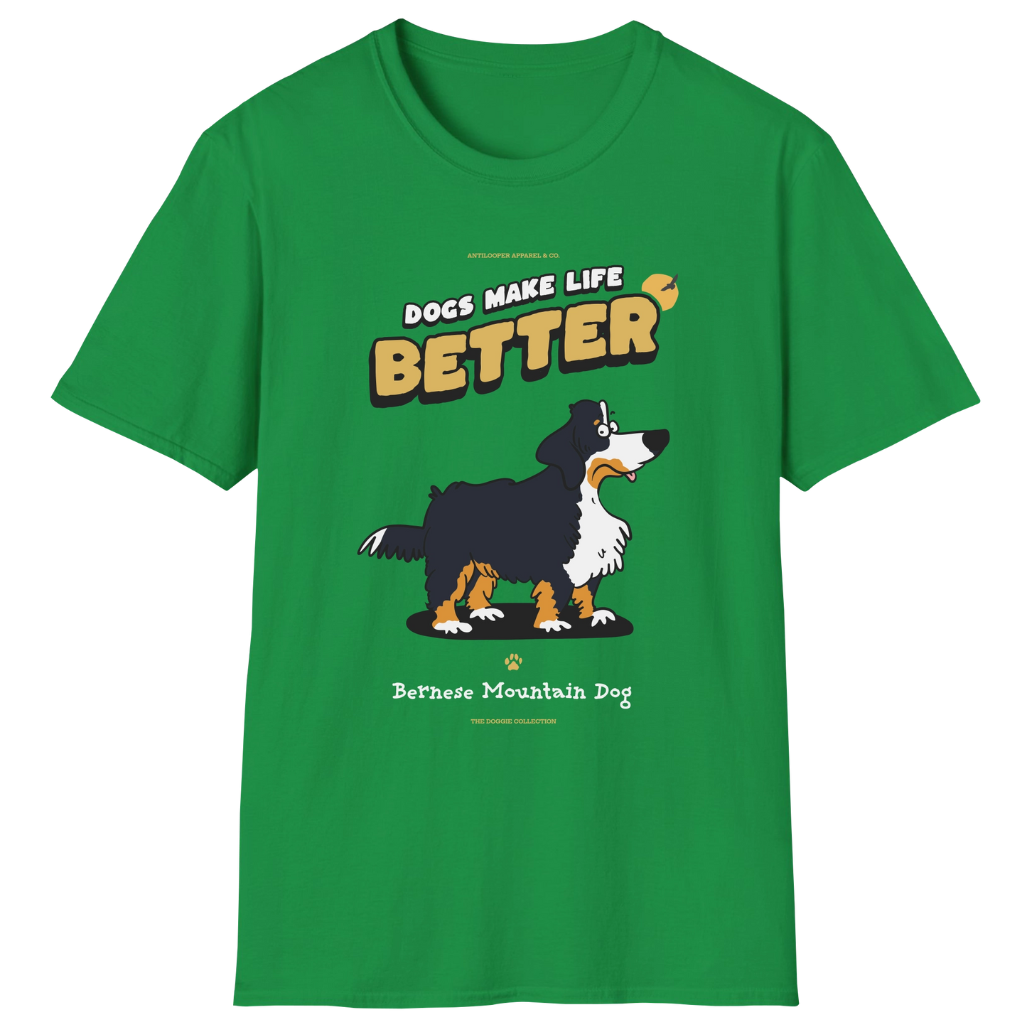 flatlay-doggie-bernese_mountain_dog-t_shirt-irish_green