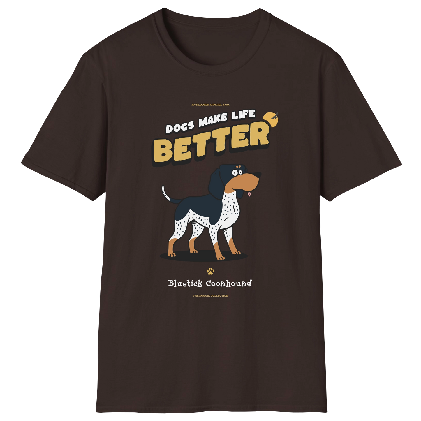 flatlay-doggie-bluetick_coonhound-t_shirt-dark_chocolate