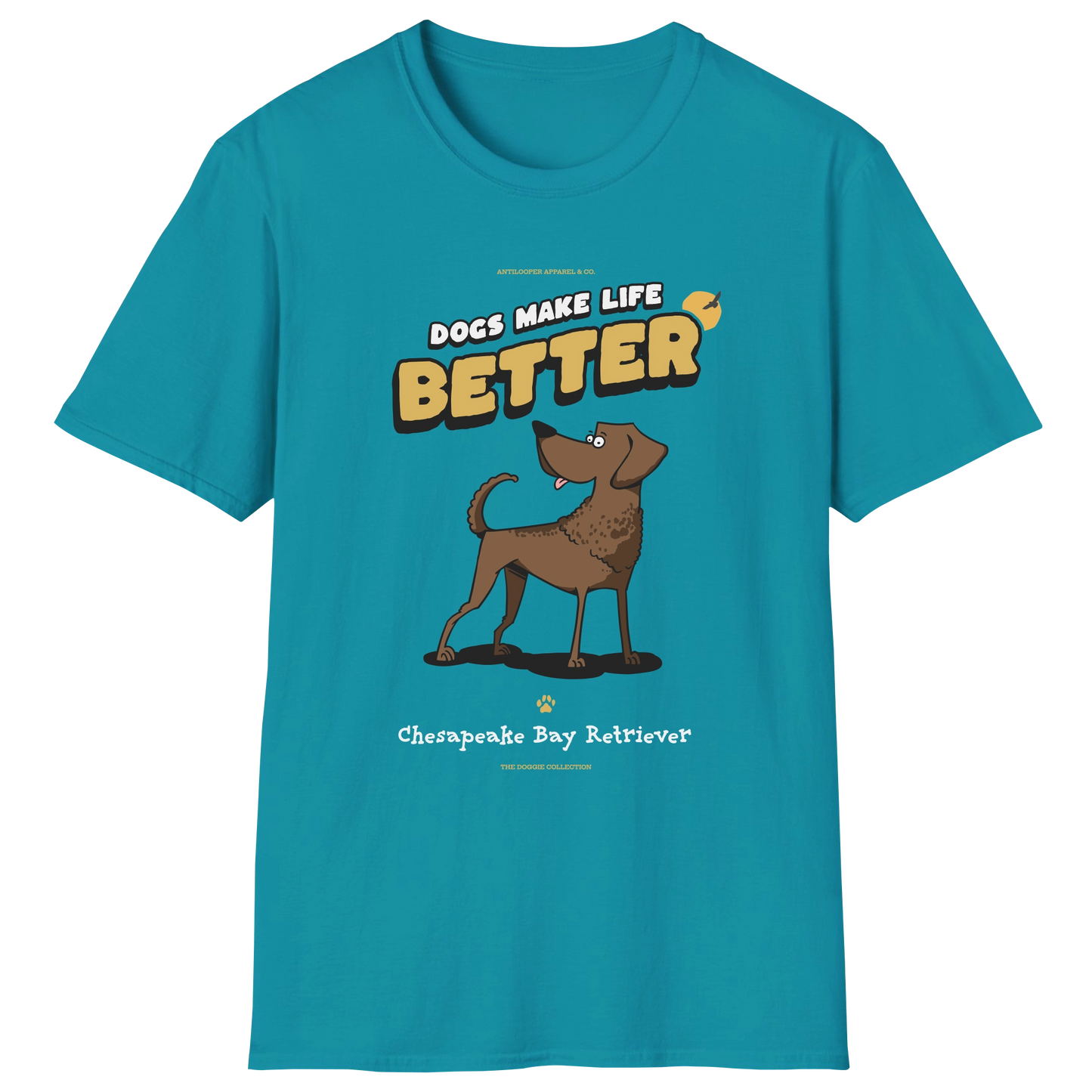 flatlay-doggie-chesapeake_bay_retriever-t_shirt-tropical_blue
