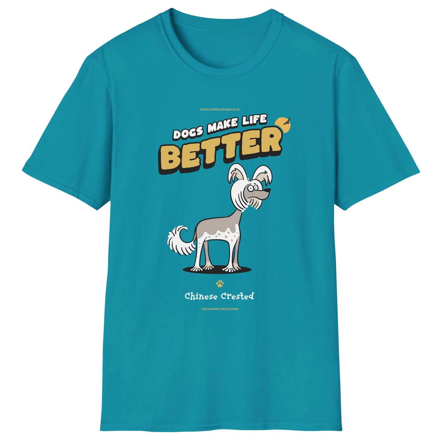 flatlay-doggie-chinese_crested-t_shirt-tropical_blue