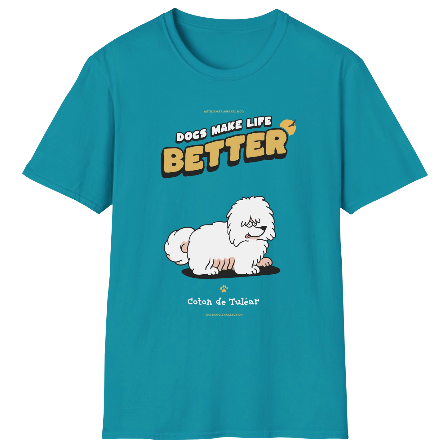 flatlay-doggie-coton_de_tulear-t_shirt-tropical_blue