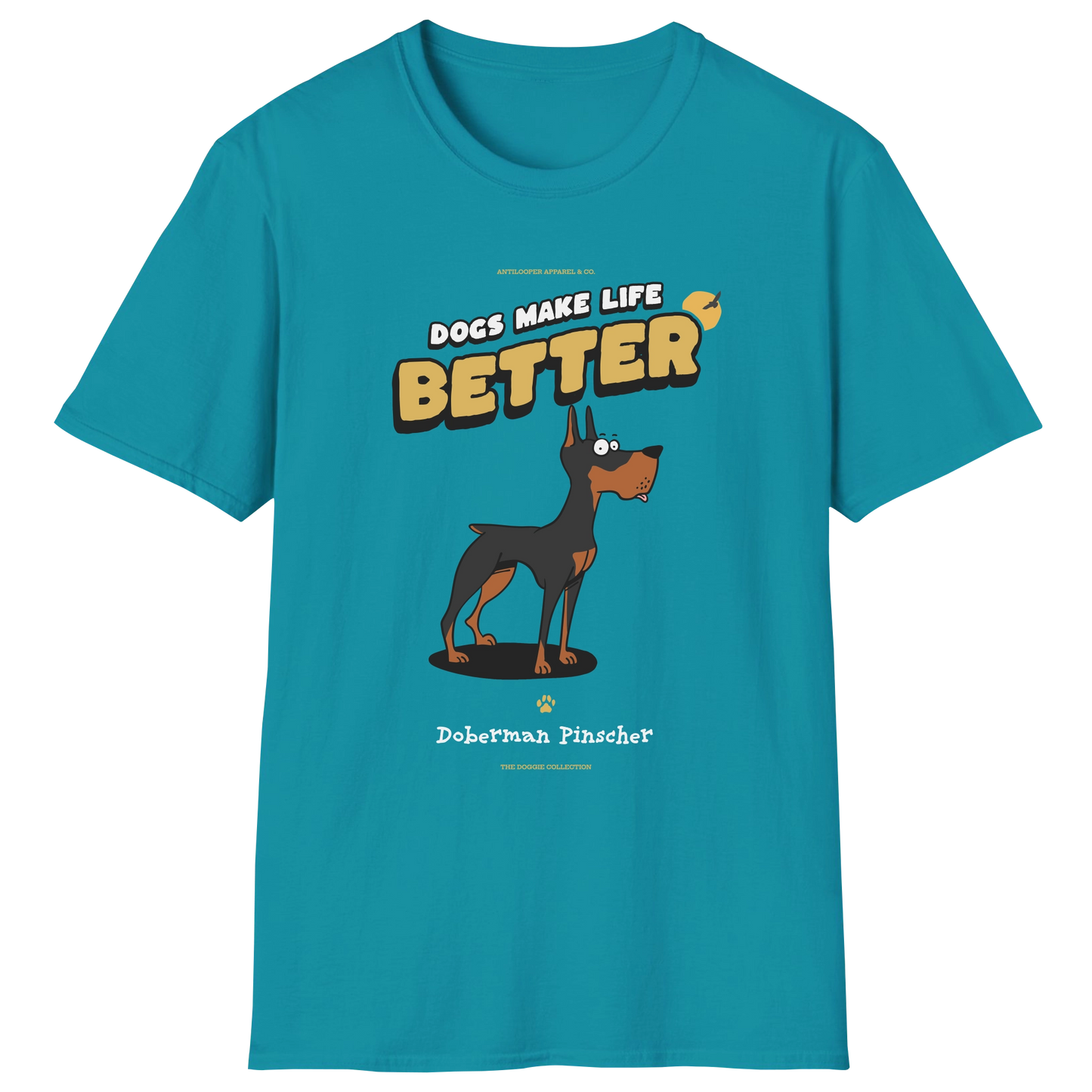 flatlay-doggie-doberman_pinscher-t_shirt-tropical_blue