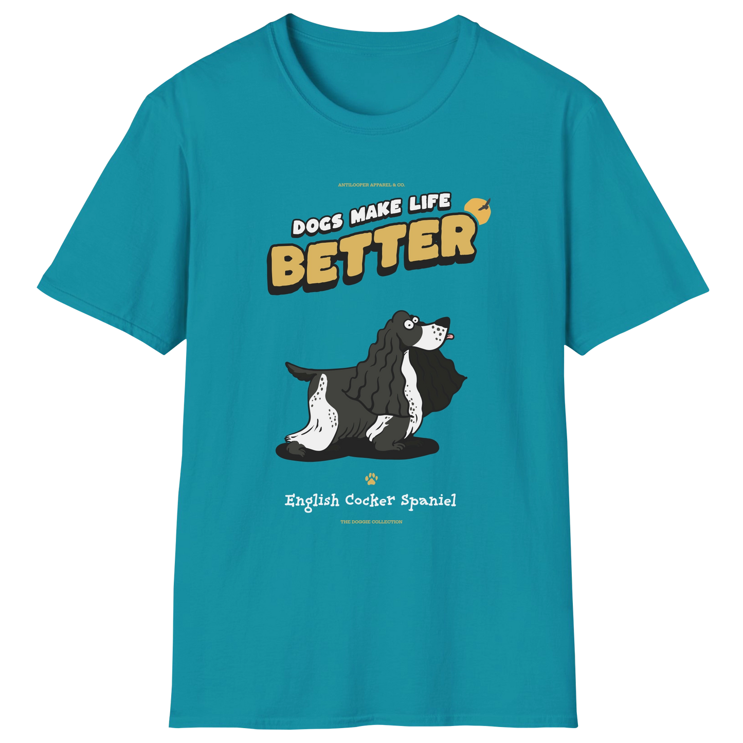 flatlay-doggie-english_cocker_spaniel-t_shirt-tropical_blue