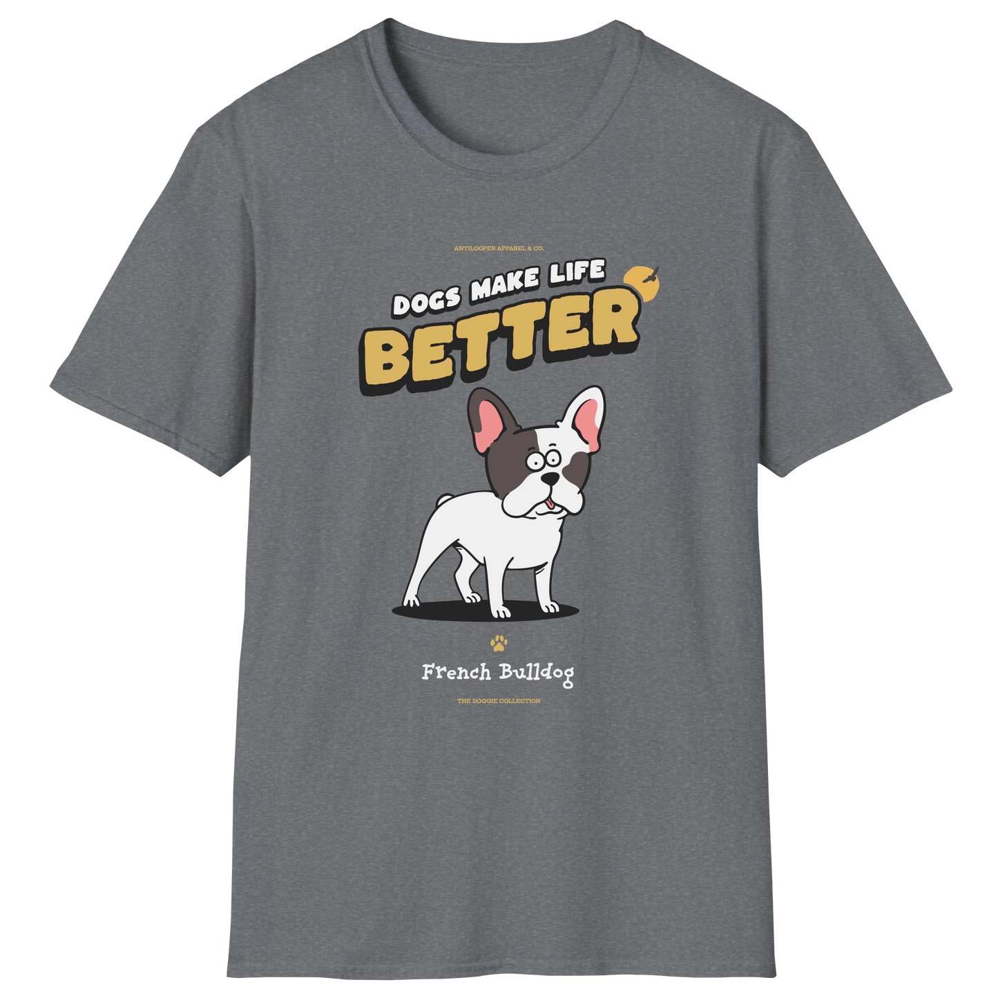 flatlay-doggie-french_bulldog-t_shirt-graphite_heather
