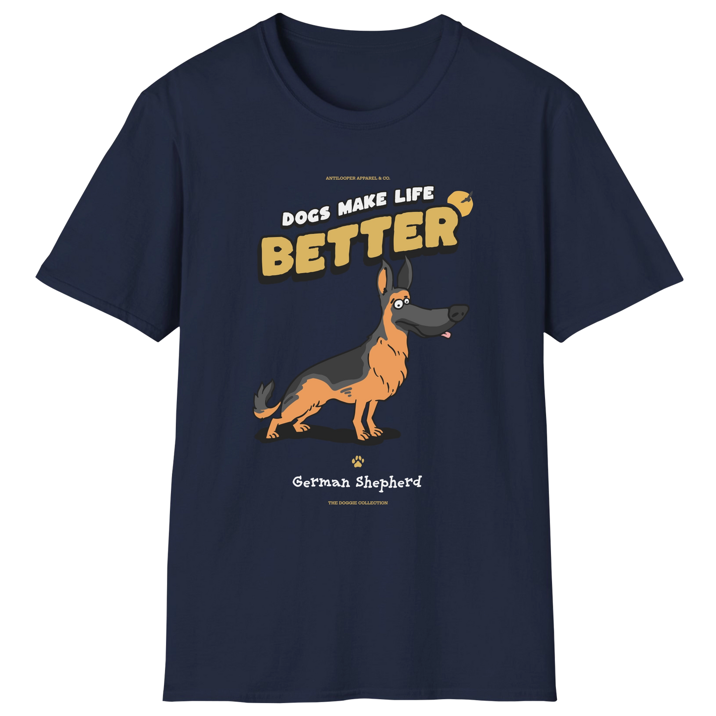 flatlay-doggie-german_shepherd-t_shirt-navy