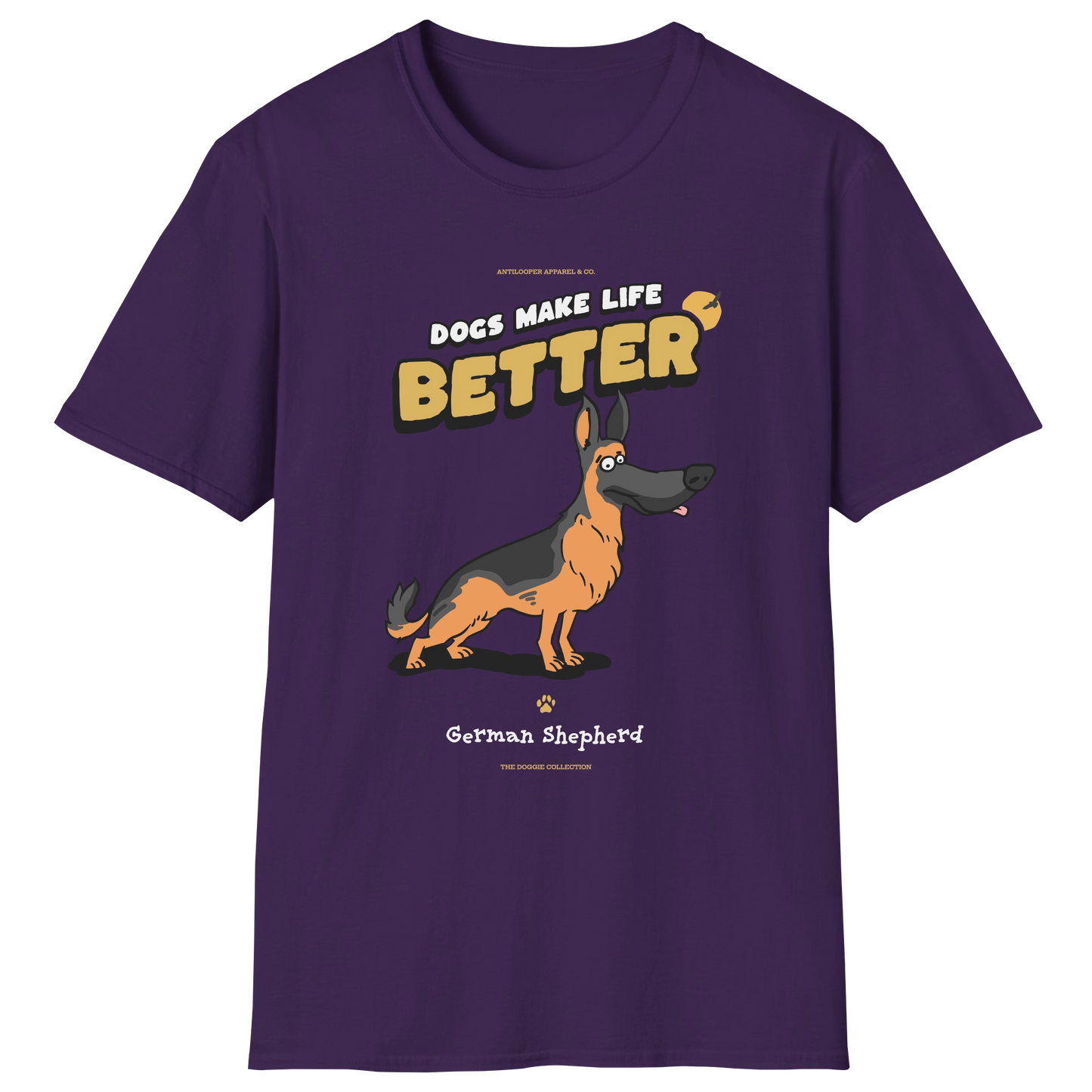 flatlay-doggie-german_shepherd-t_shirt-purple