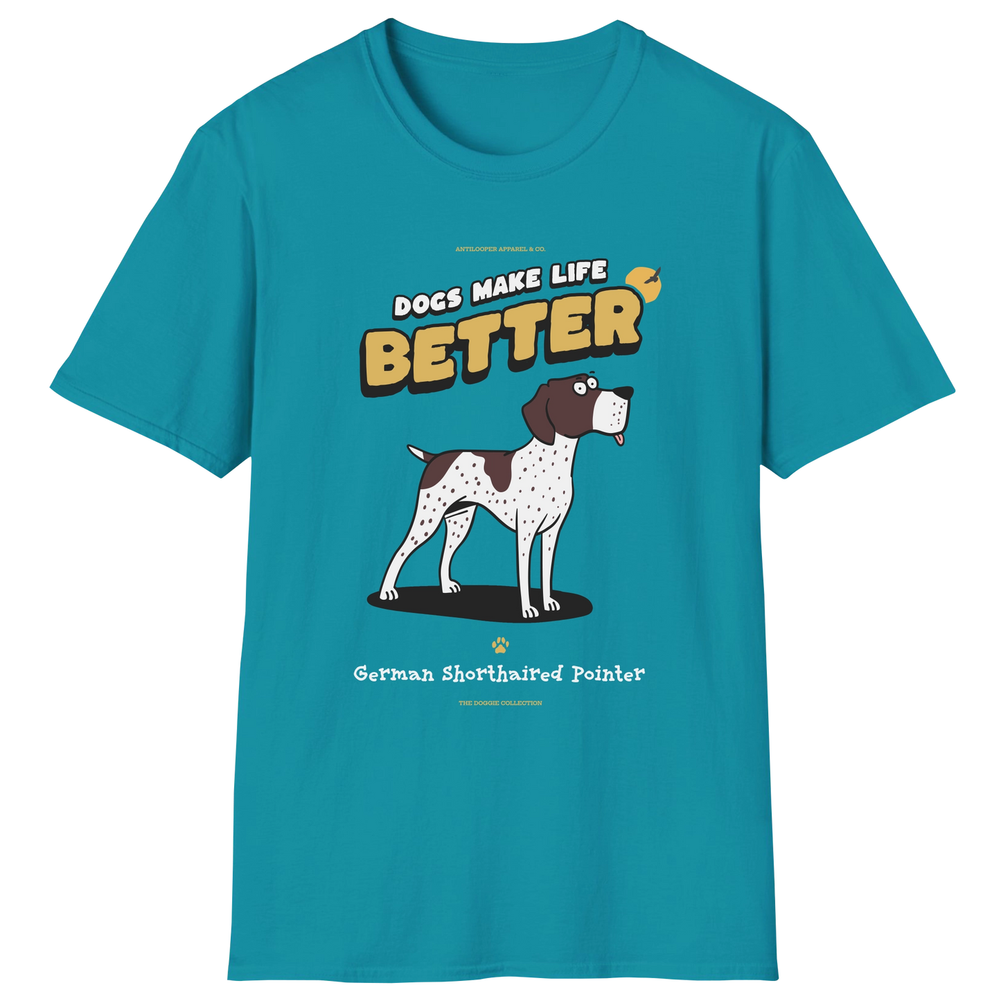 flatlay-doggie-german_shorthaired_pointer-t_shirt-tropical_blue