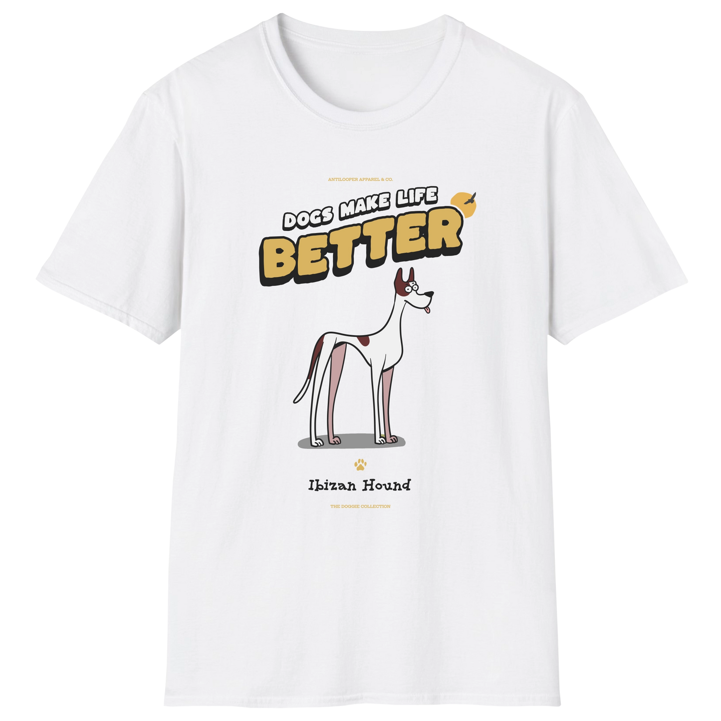 flatlay-doggie-ibizan_hound-t_shirt-white
