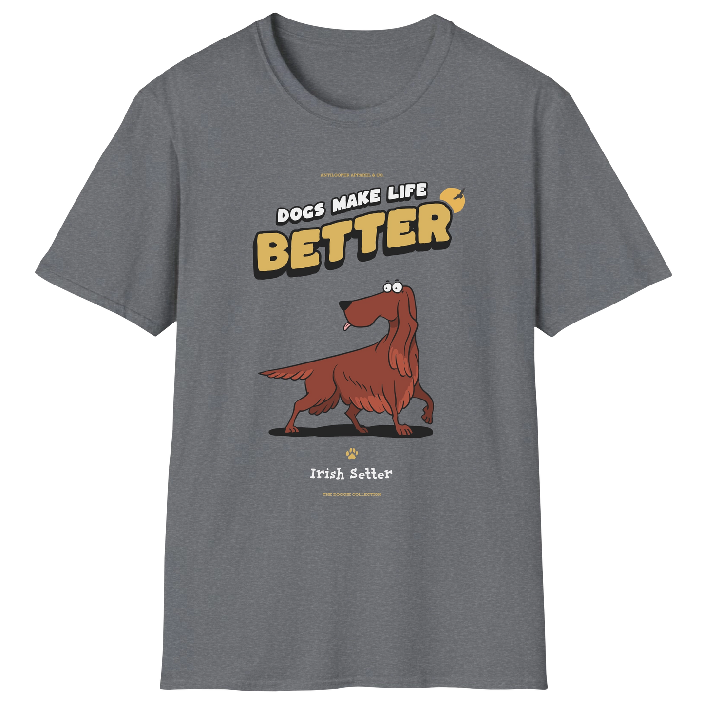 flatlay-doggie-irish_setter-t_shirt-graphite_heather