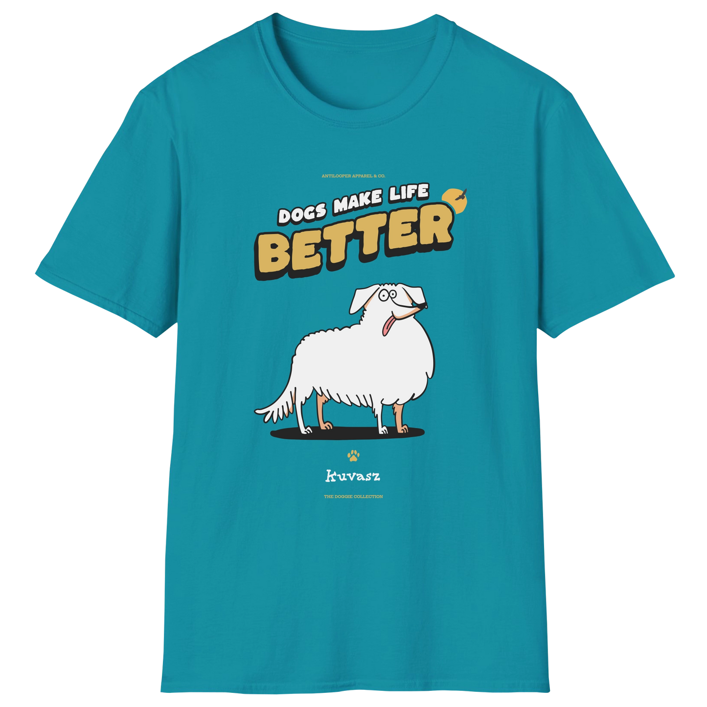 flatlay-doggie-kuvasz-t_shirt-tropical_blue