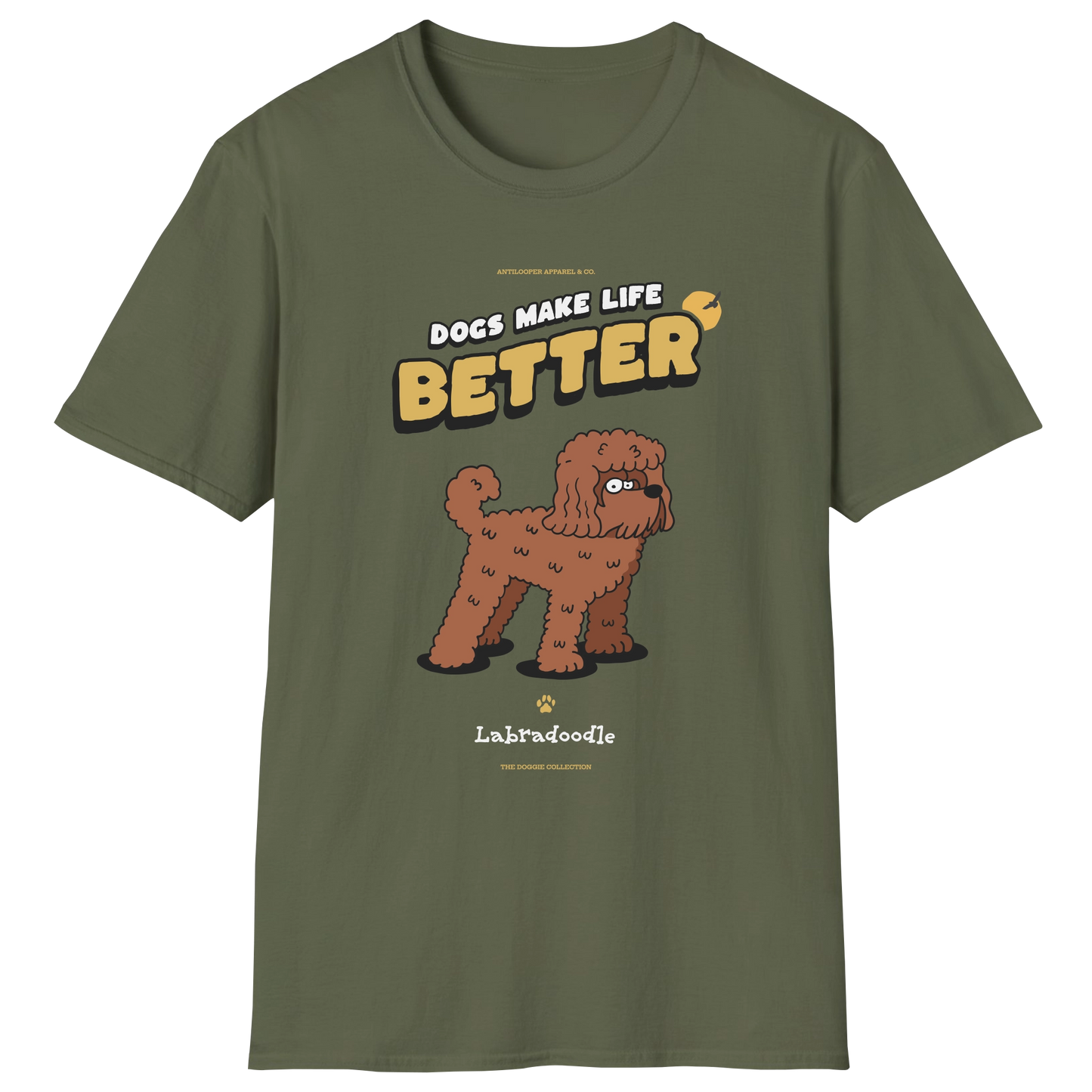 flatlay-doggie-labradoodle-t_shirt-military_green