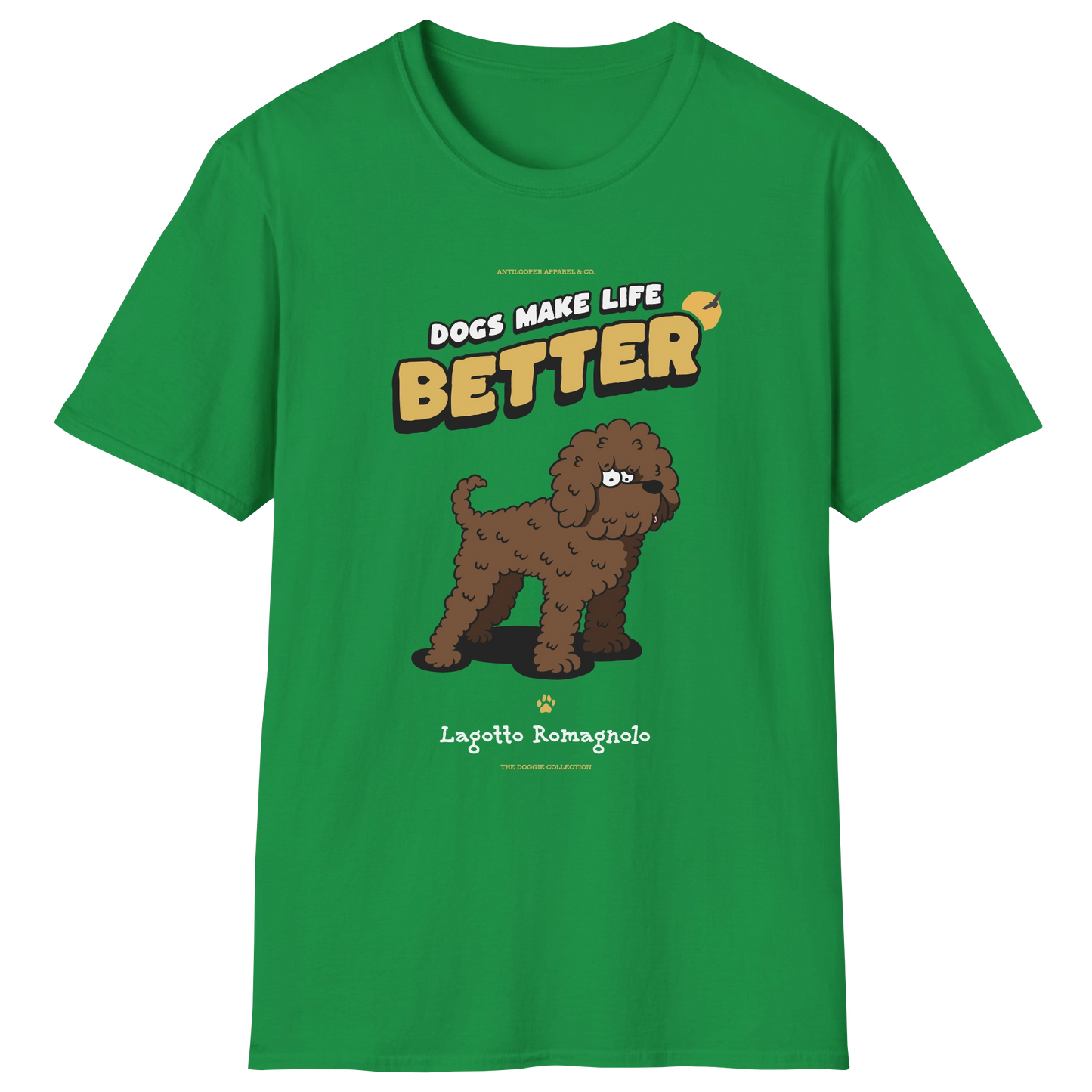 flatlay-doggie-lagotto_romagnolo-t_shirt-irish_green