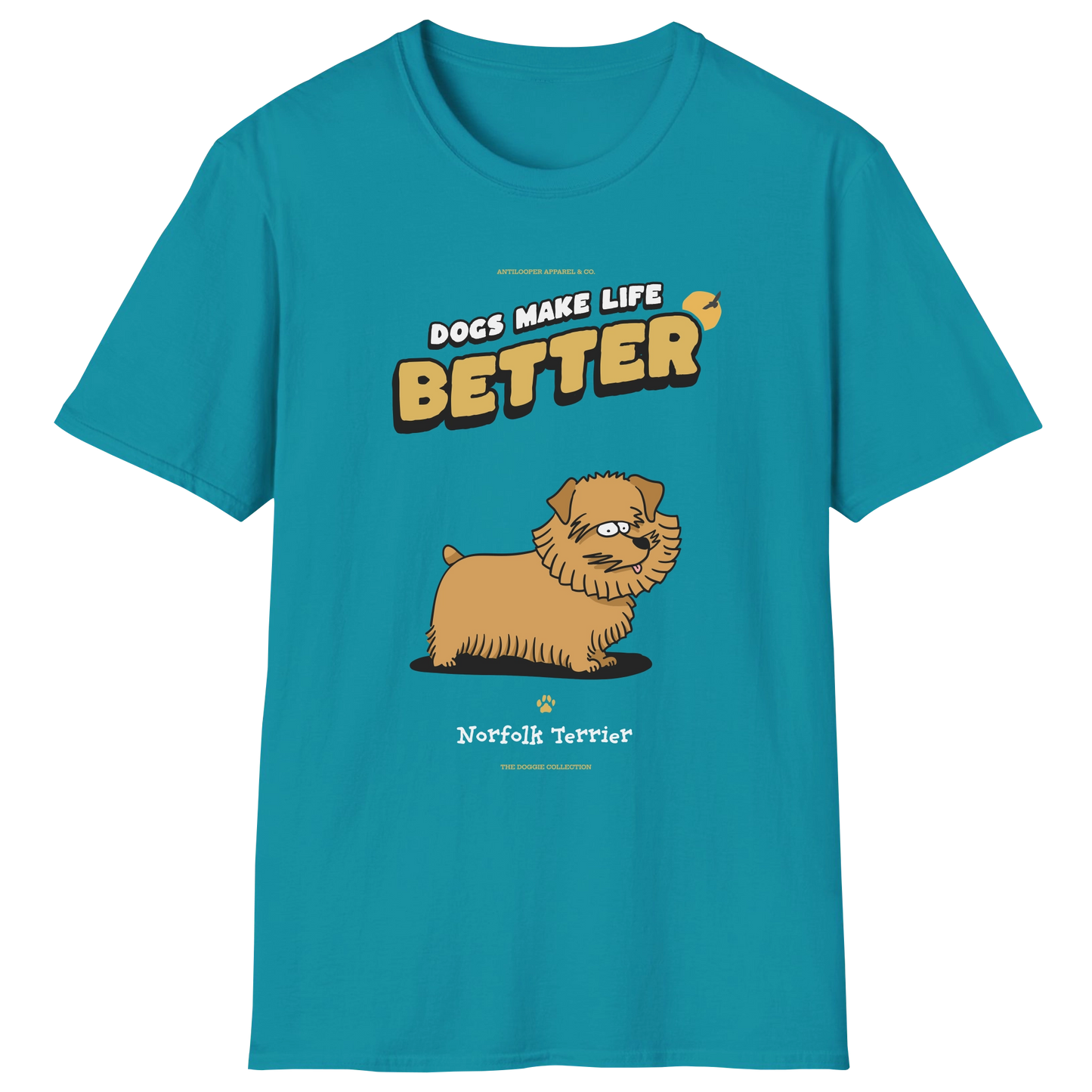 flatlay-doggie-norfolk_terrier-t_shirt-tropical_blue