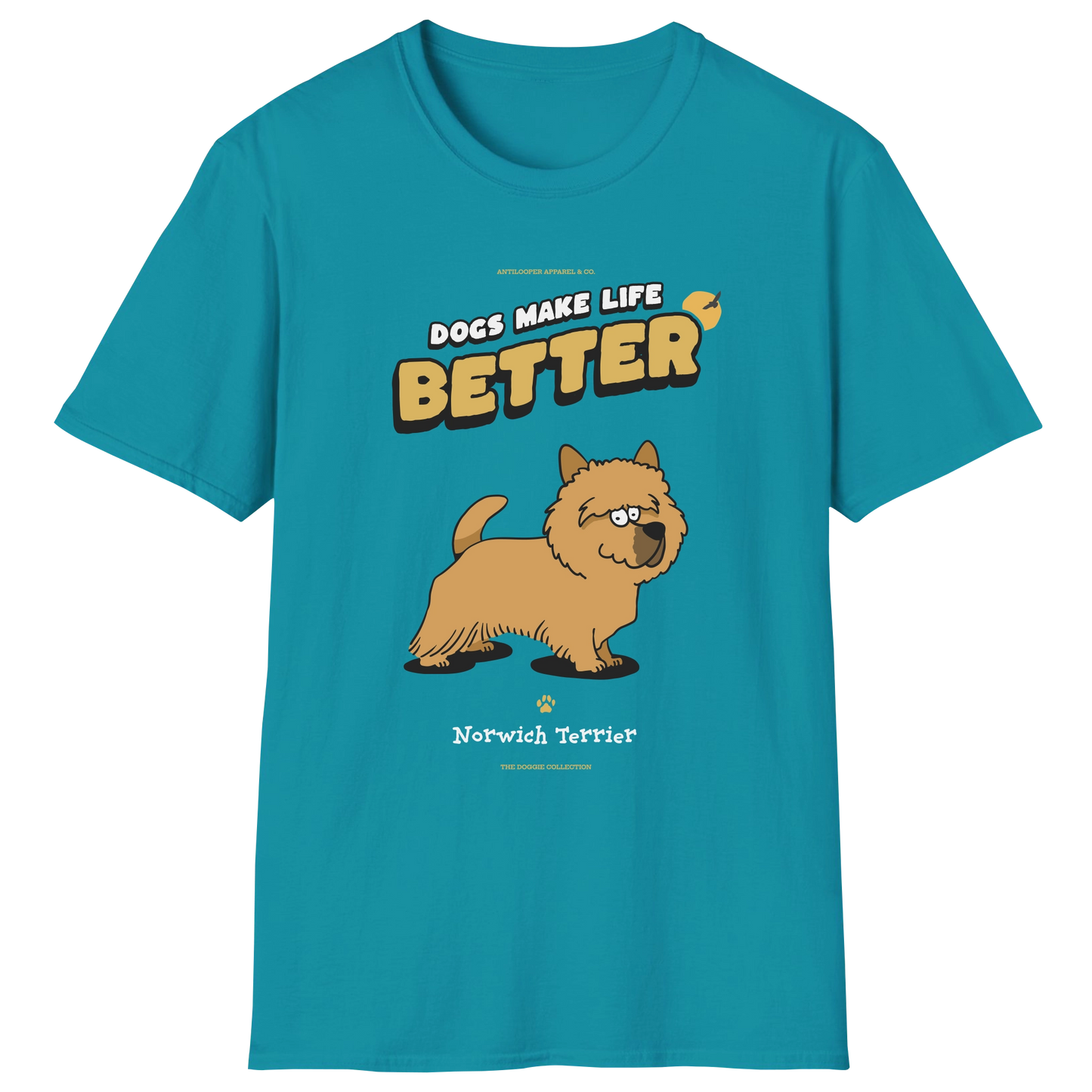 flatlay-doggie-norwich_terrier-t_shirt-tropical_blue