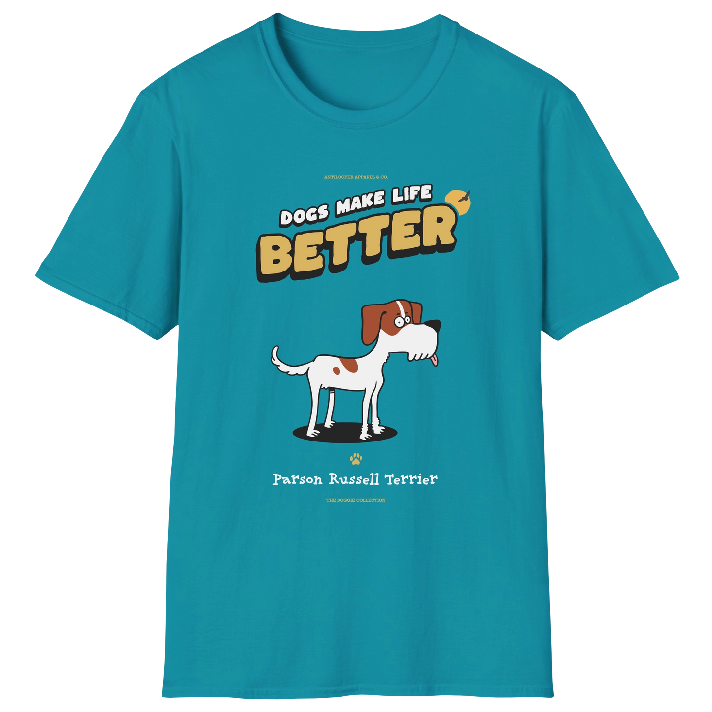 flatlay-doggie-parson_russell_terrier-t_shirt-tropical_blue