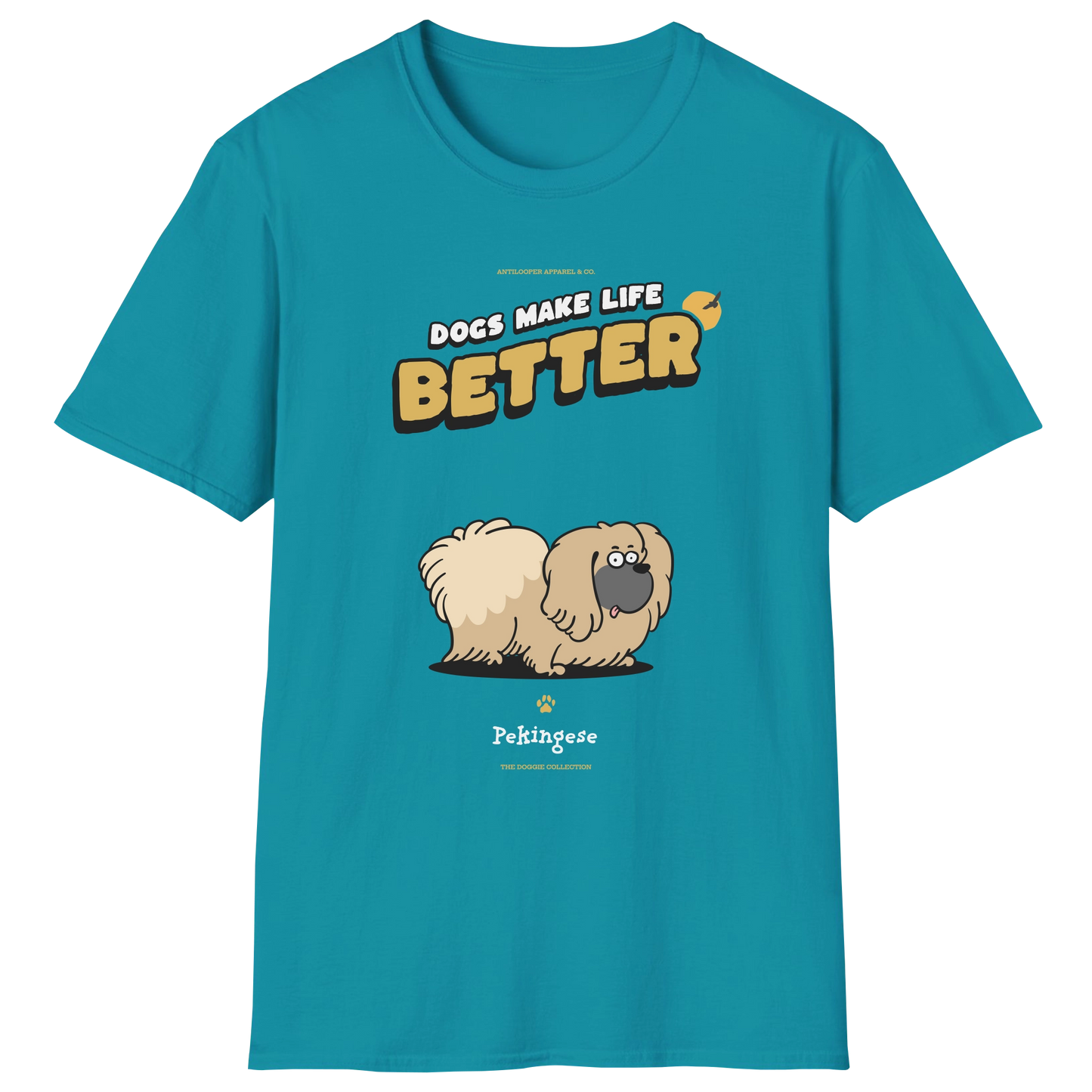 flatlay-doggie-pekingese-t_shirt-tropical_blue