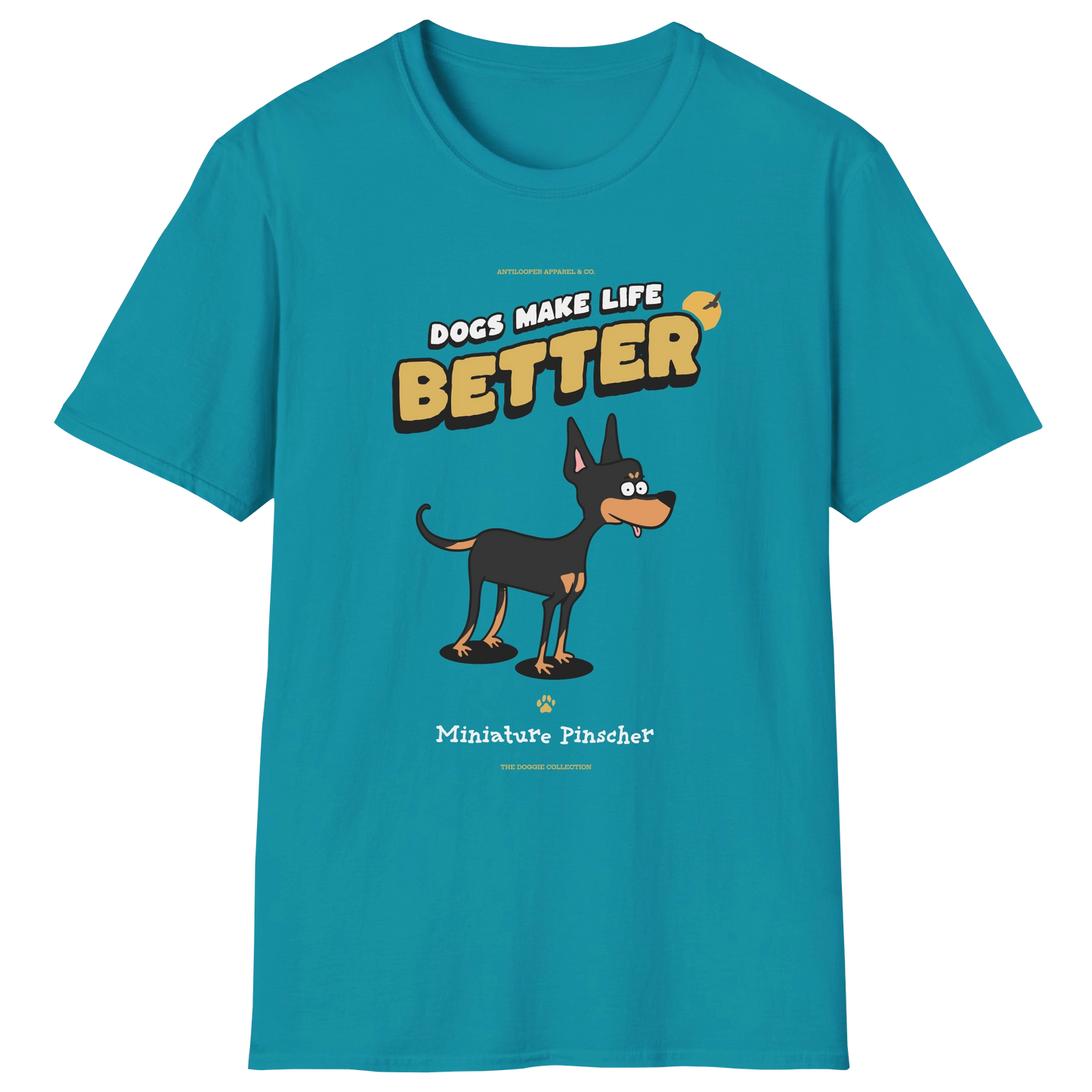 flatlay-doggie-pinscher+miniature-t_shirt-tropical_blue