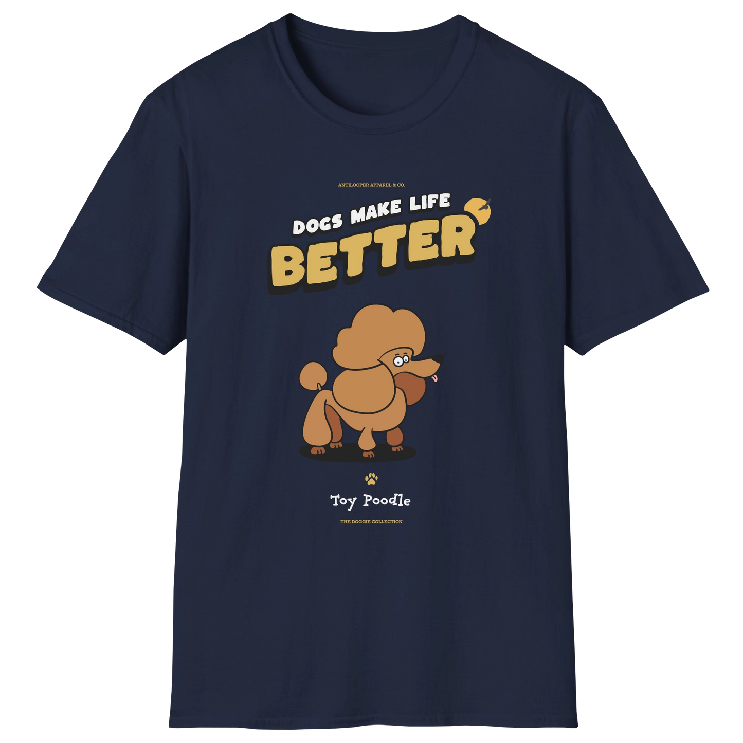 flatlay-doggie-poodle+toy-t_shirt-navy
