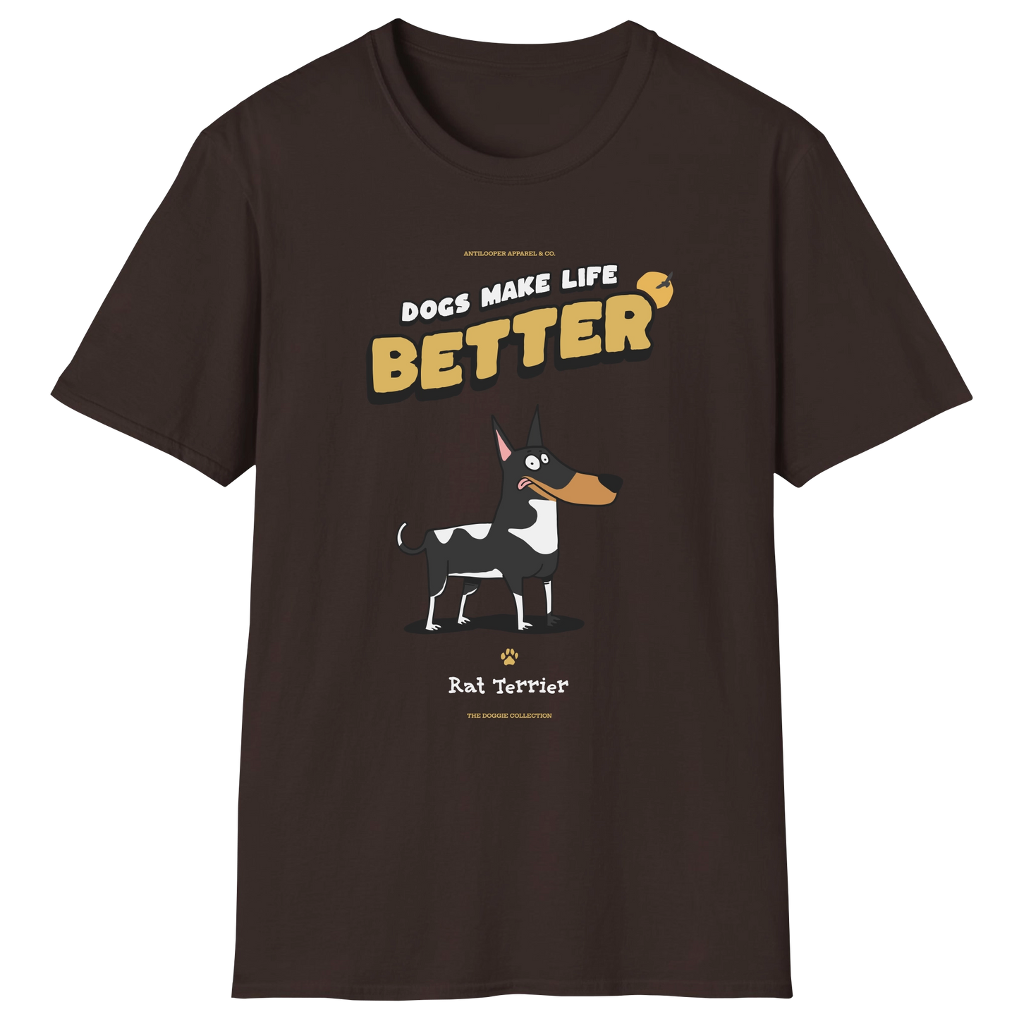 flatlay-doggie-rat_terrier-t_shirt-dark_chocolate