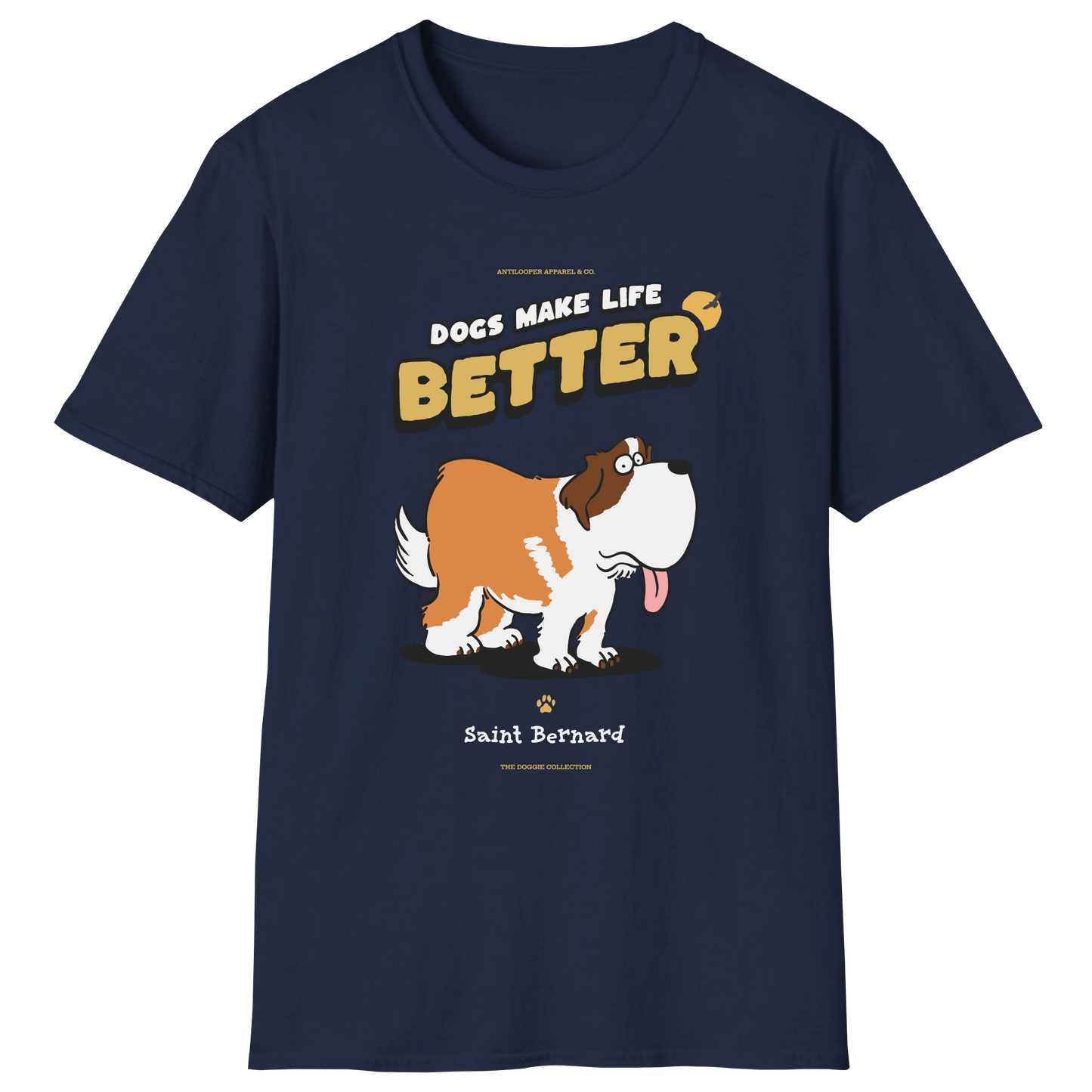 flatlay-doggie-saint_bernard-t_shirt-navy