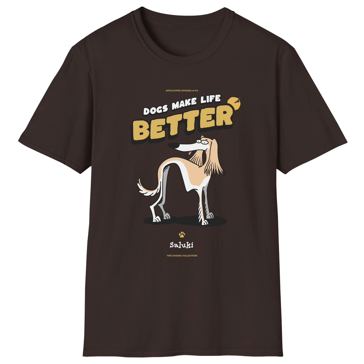 flatlay-doggie-saluki-t_shirt-dark_chocolate