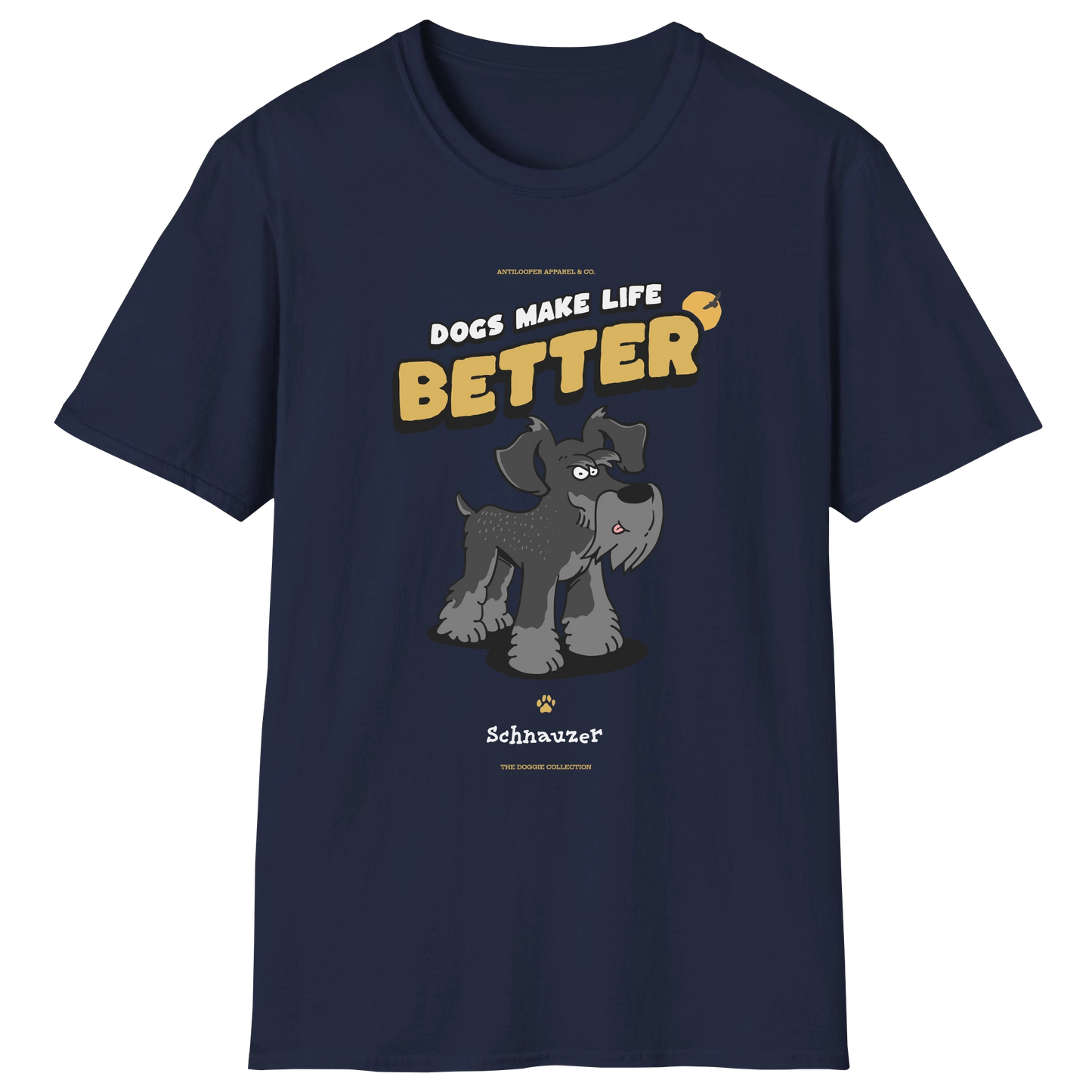 flatlay-doggie-schnauzer+standard-t_shirt-navy