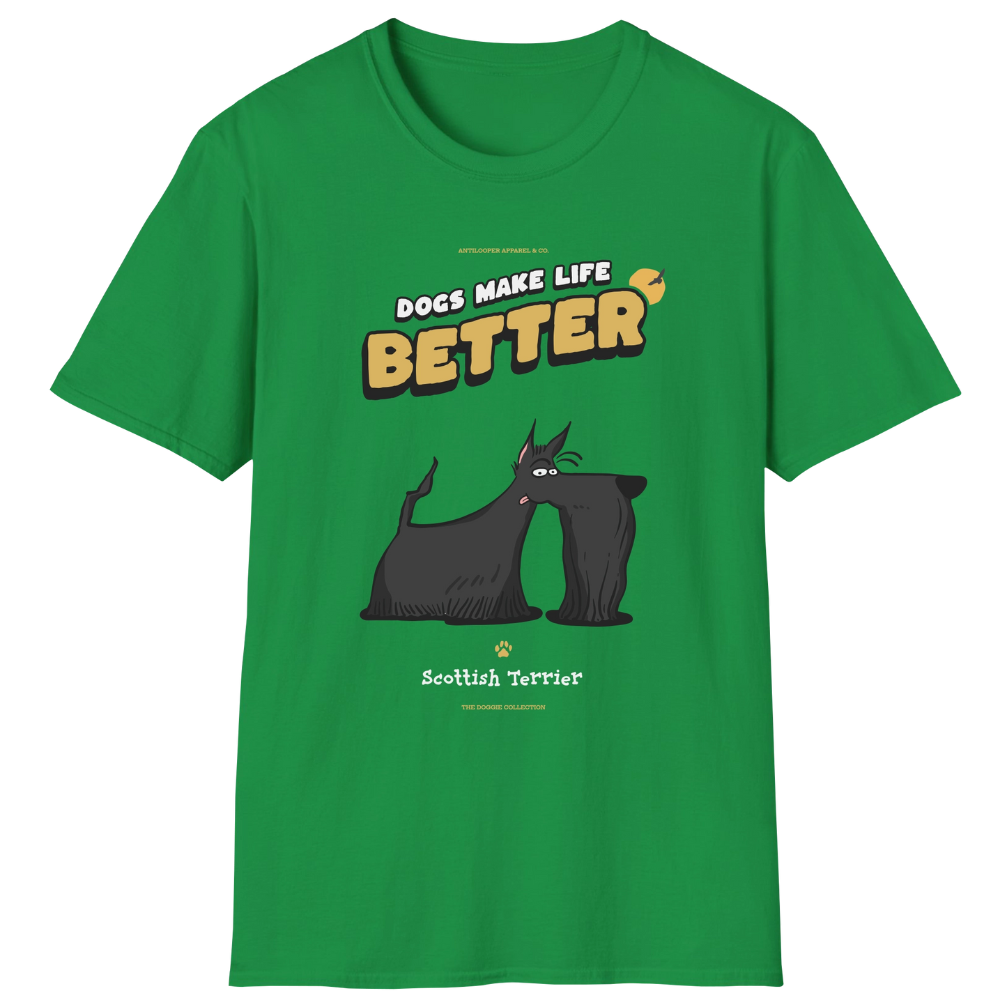 flatlay-doggie-scottish_terrier-t_shirt-irish_green
