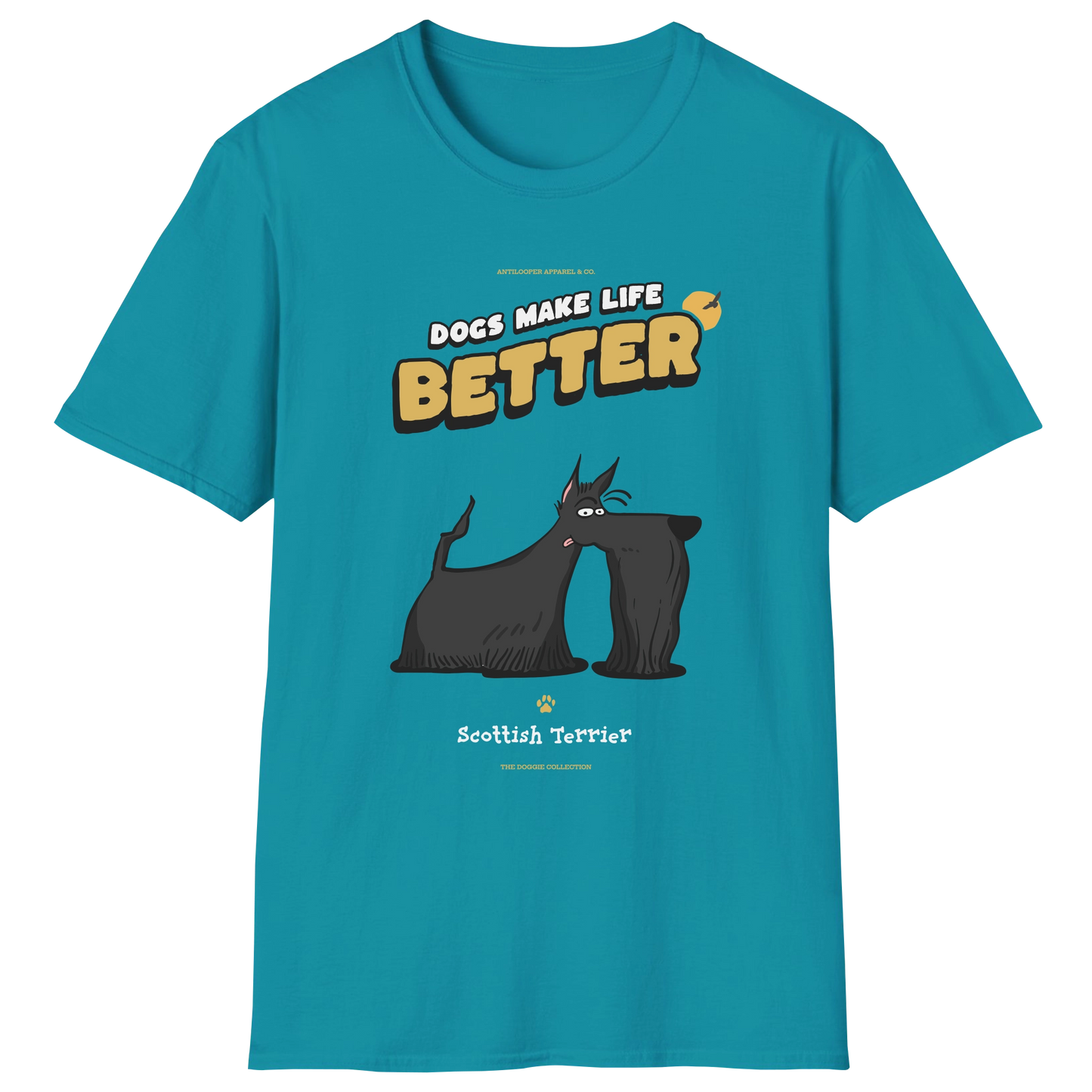 flatlay-doggie-scottish_terrier-t_shirt-tropical_blue