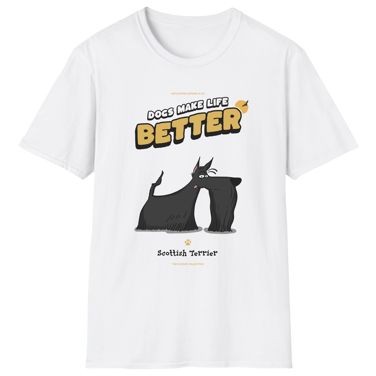 flatlay-doggie-scottish_terrier-t_shirt-white