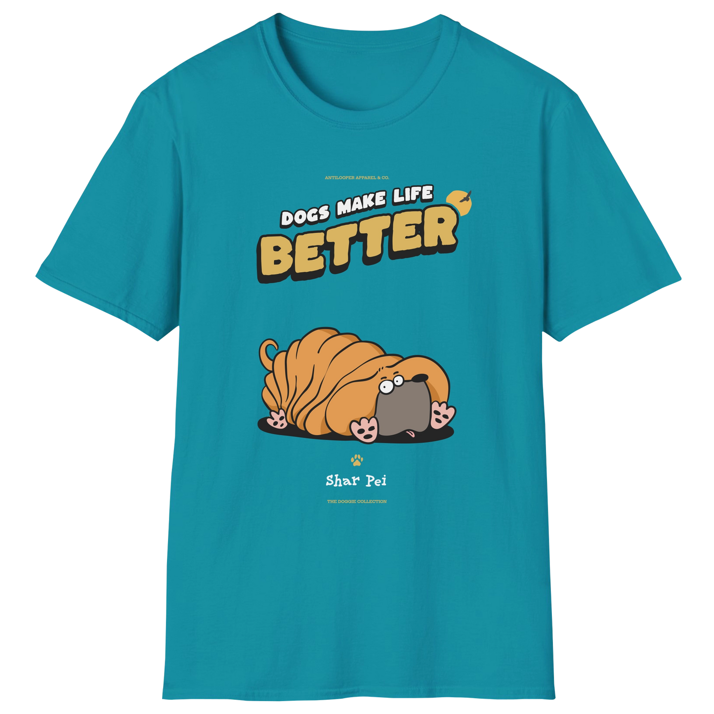 flatlay-doggie-shar_pei-t_shirt-tropical_blue