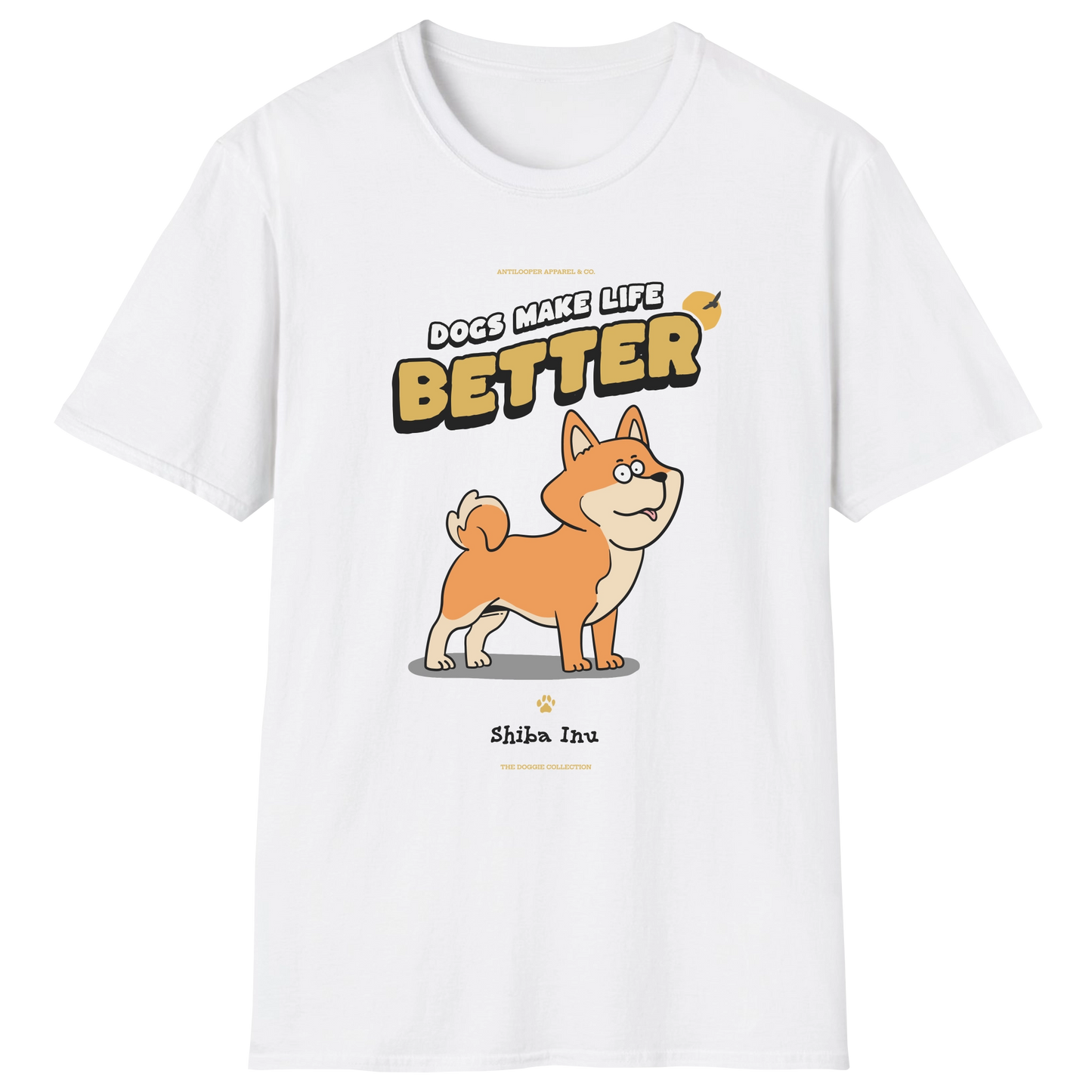 flatlay-doggie-shiba_inu-t_shirt-white