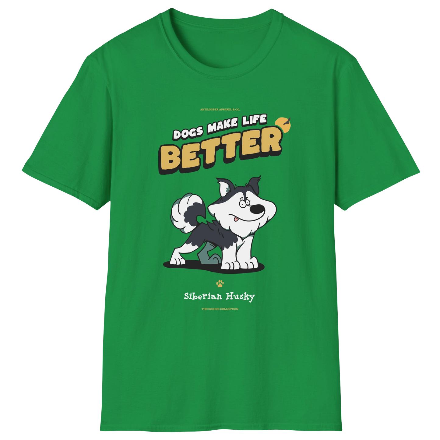 flatlay-doggie-siberian_husky-t_shirt-irish_green