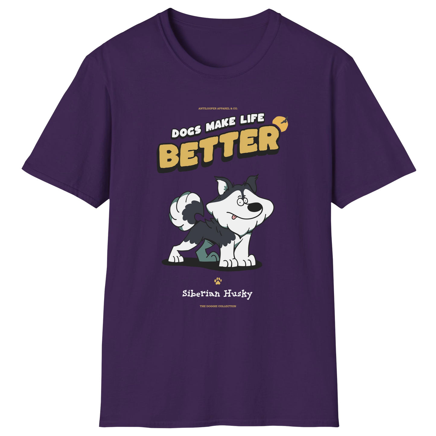 flatlay-doggie-siberian_husky-t_shirt-purple
