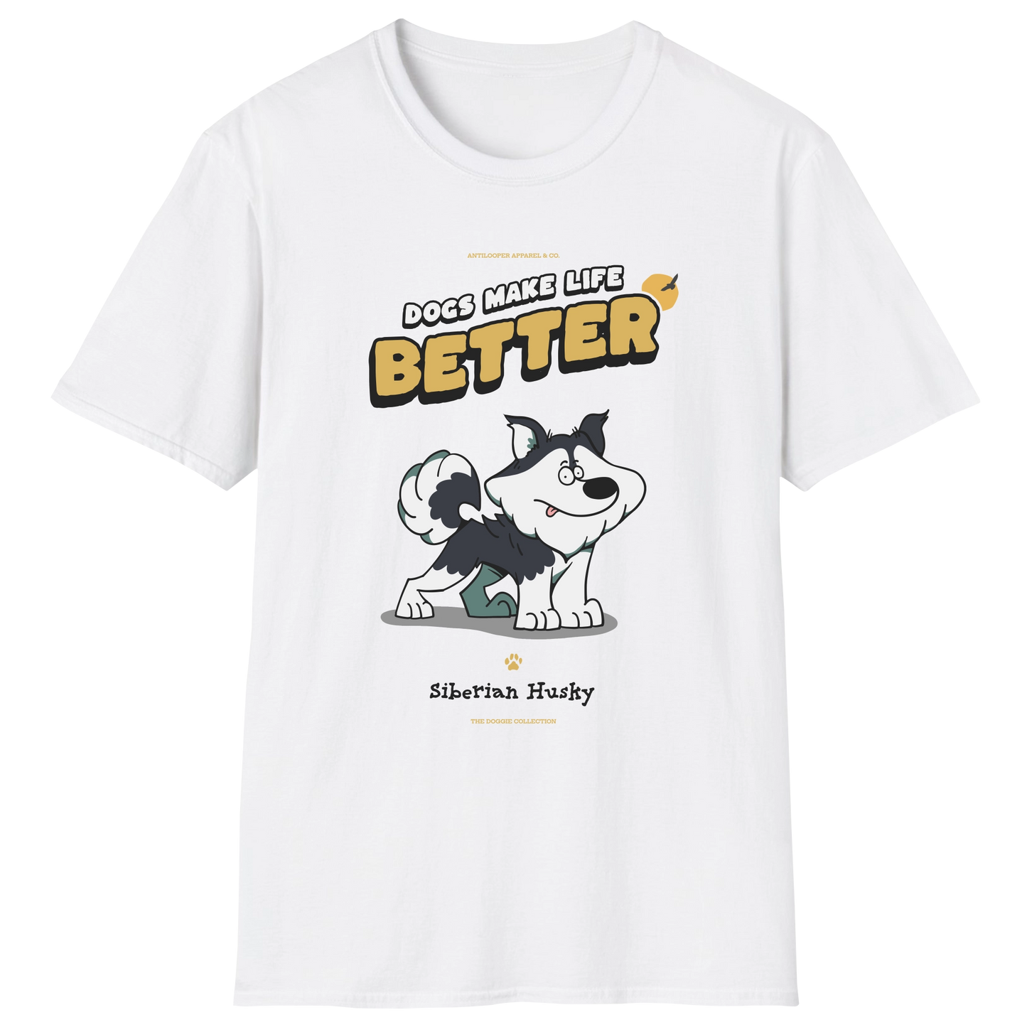 flatlay-doggie-siberian_husky-t_shirt-white