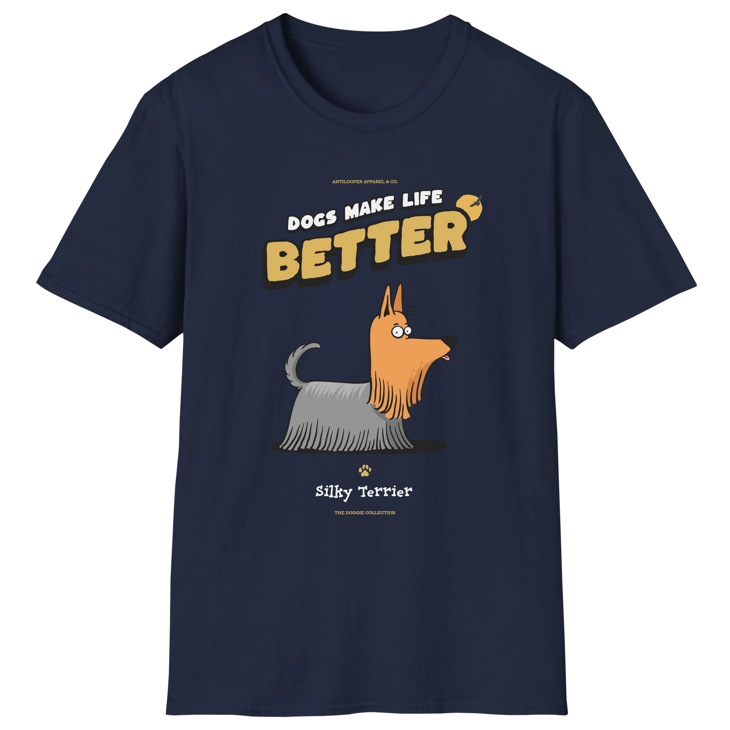 flatlay-doggie-silky_terrier-t_shirt-navy