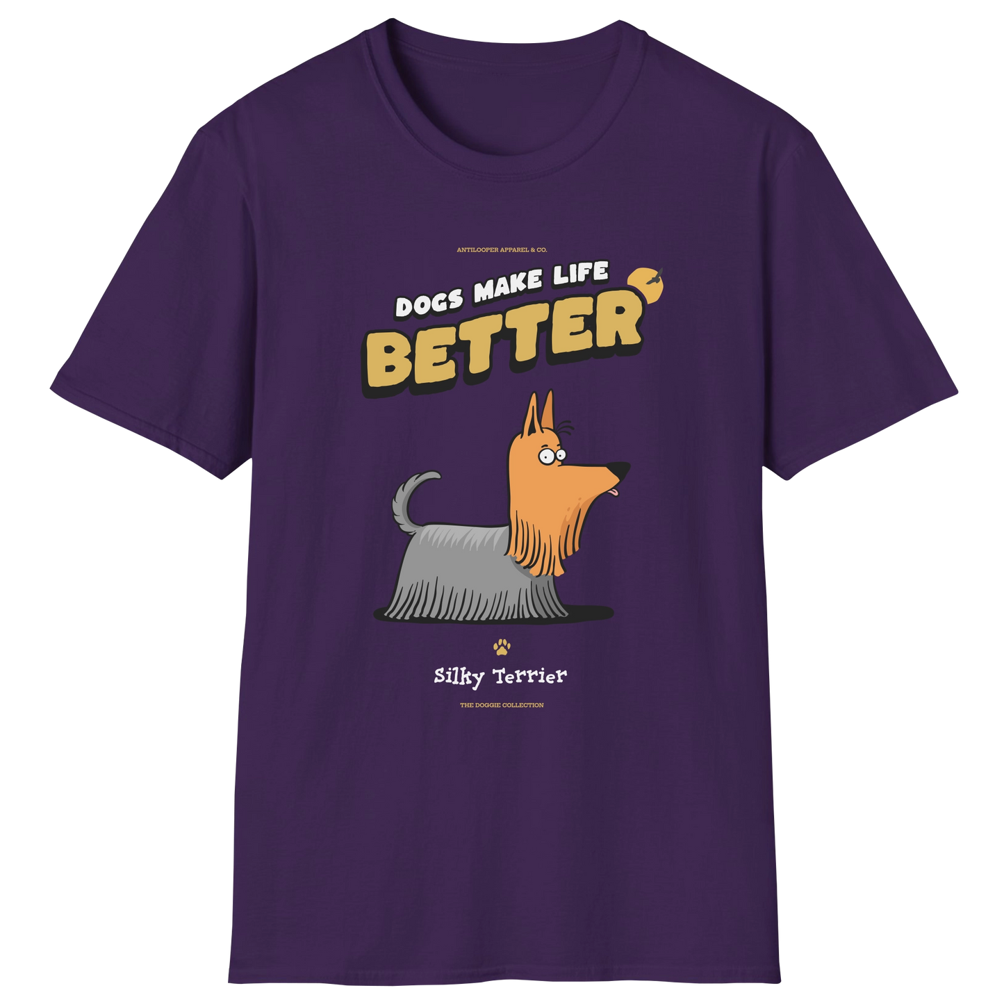 flatlay-doggie-silky_terrier-t_shirt-purple