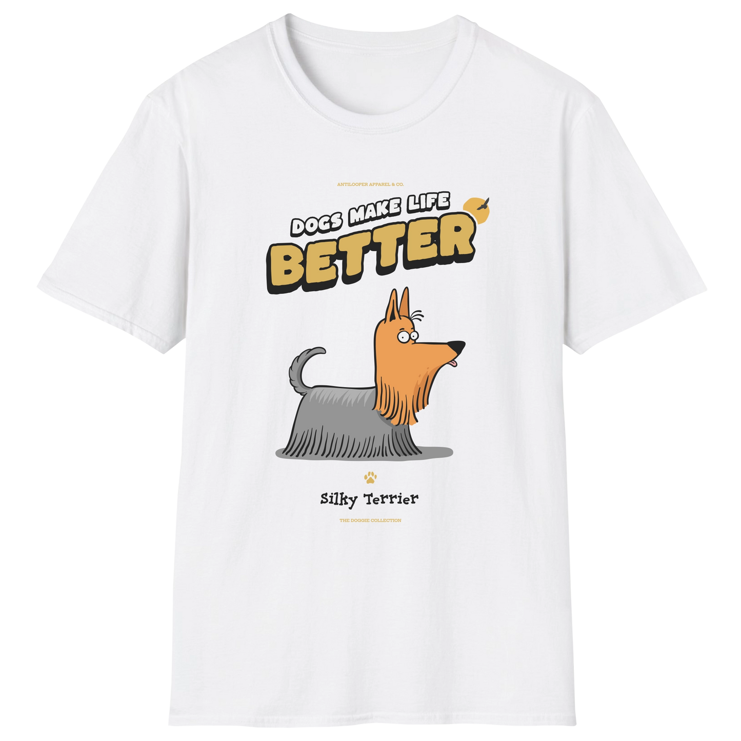 flatlay-doggie-silky_terrier-t_shirt-white