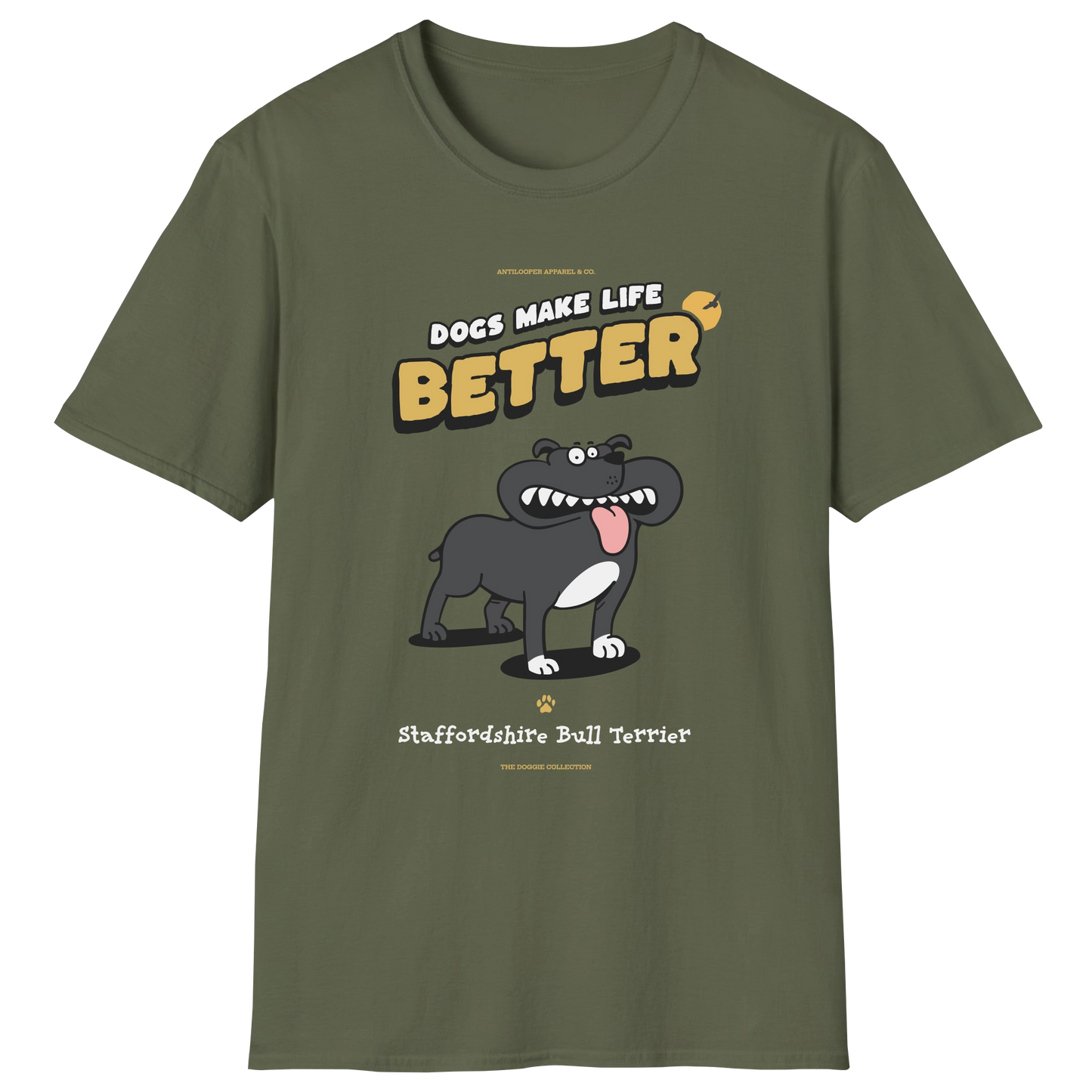 flatlay-doggie-staffordshire_bull_terrier-t_shirt-military_green