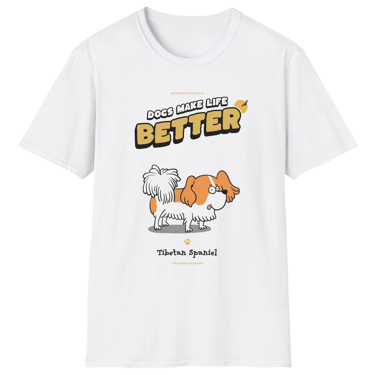 flatlay-doggie-tibetan_spaniel-t_shirt-white