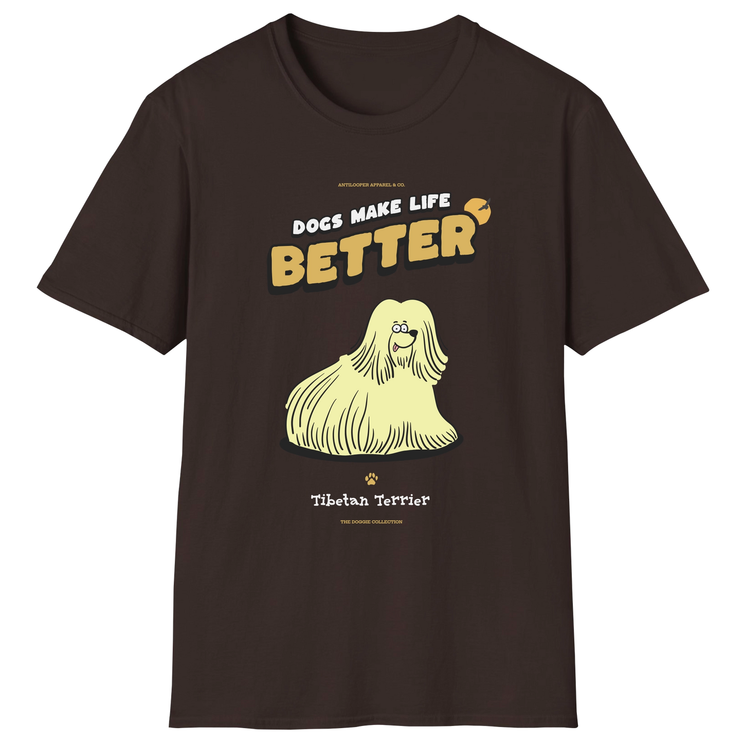 flatlay-doggie-tibetan_terrier-t_shirt-dark_chocolate