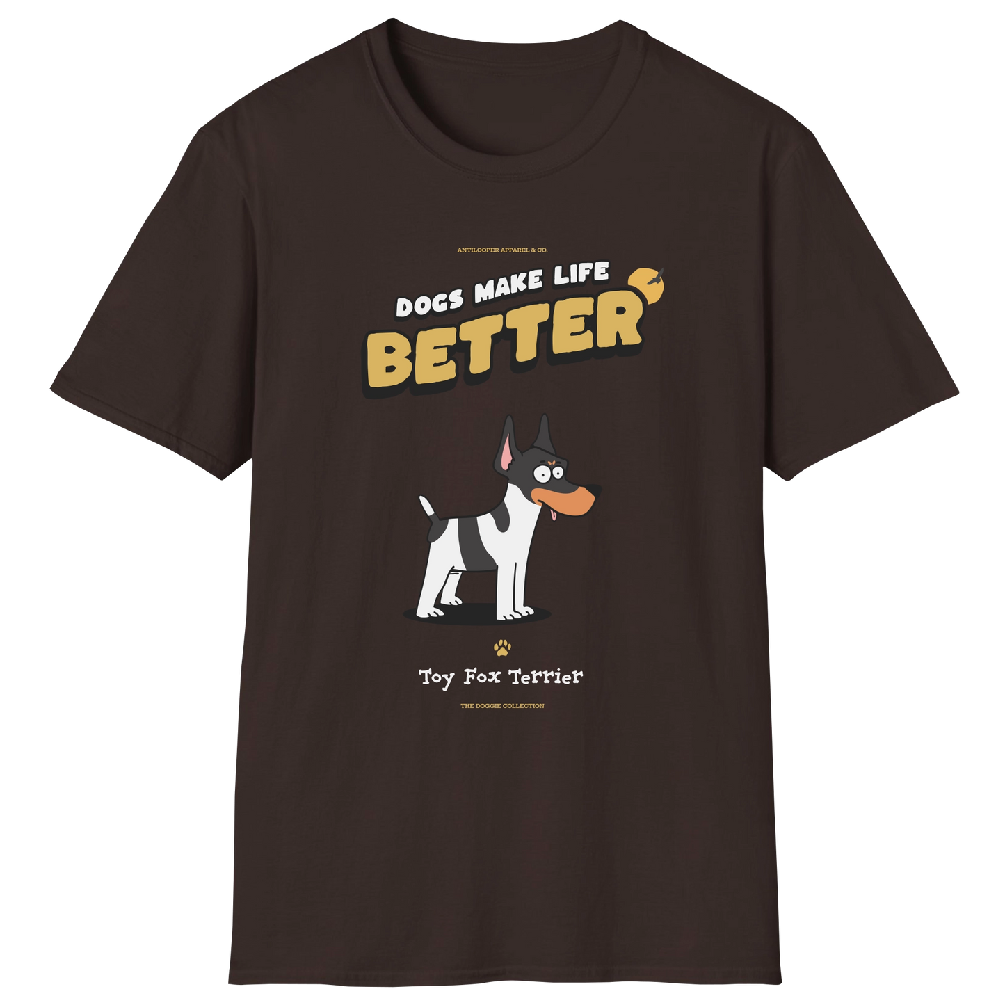 flatlay-doggie-toy_fox_terrier-t_shirt-dark_chocolate