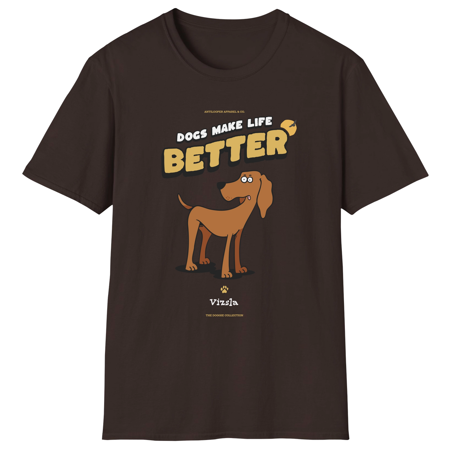 flatlay-doggie-vizsla-t_shirt-dark_chocolate