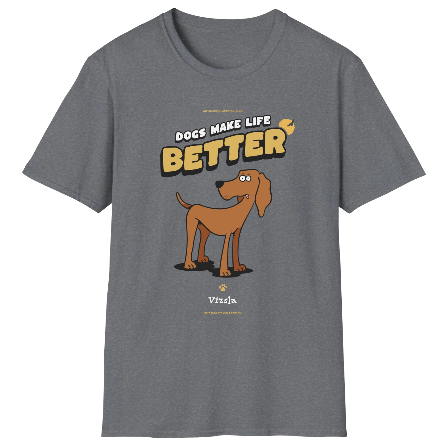 flatlay-doggie-vizsla-t_shirt-graphite_heather